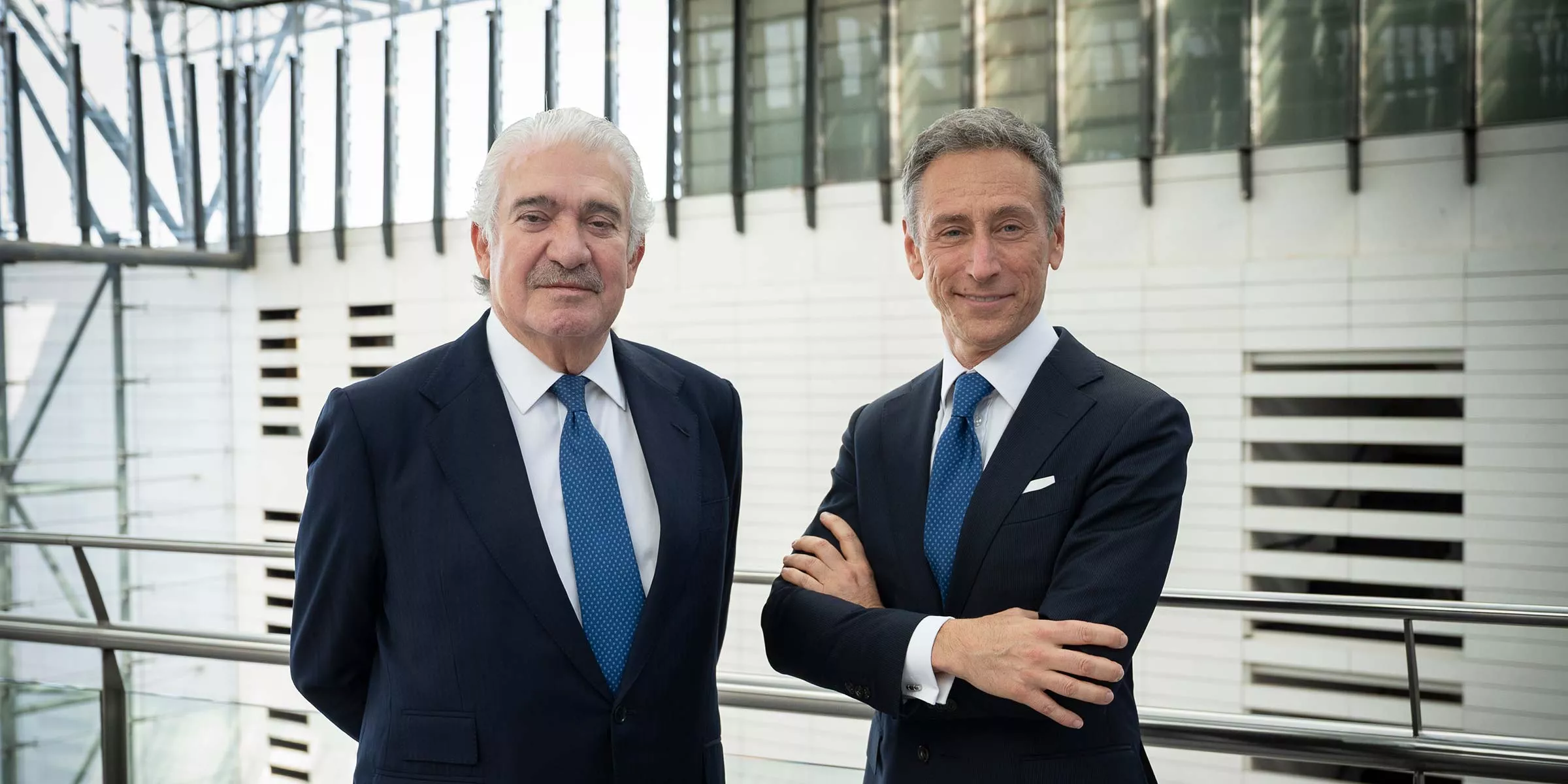 José Bogas, consejero delegado, y Marco Palermo, director general económico financiero de Endesa