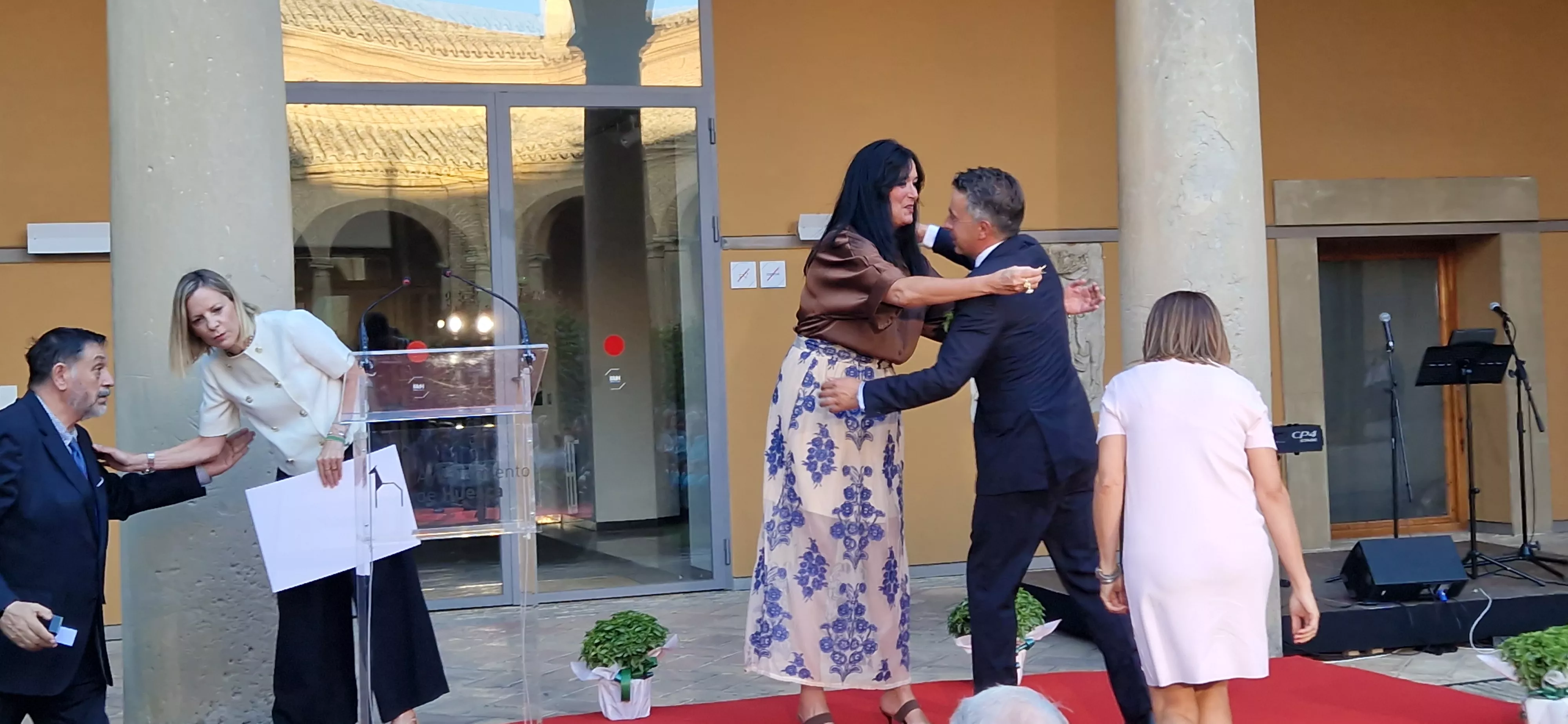 Entrega de la Parrilla de Oro a la Huerta Barbereta. Foto Myriam Martínez