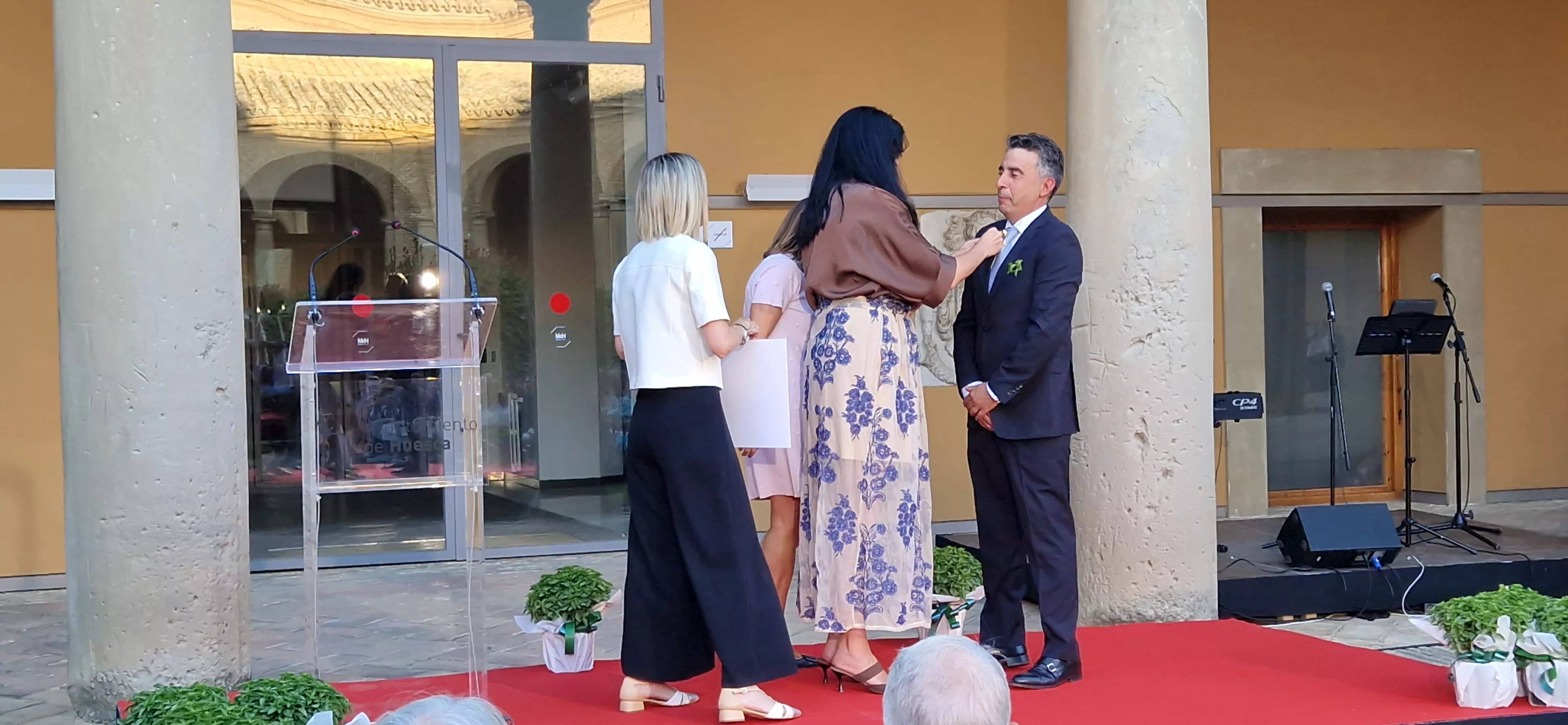 Entrega de la Parrilla de Oro a la Huerta Barbereta. Foto Myriam Martínez