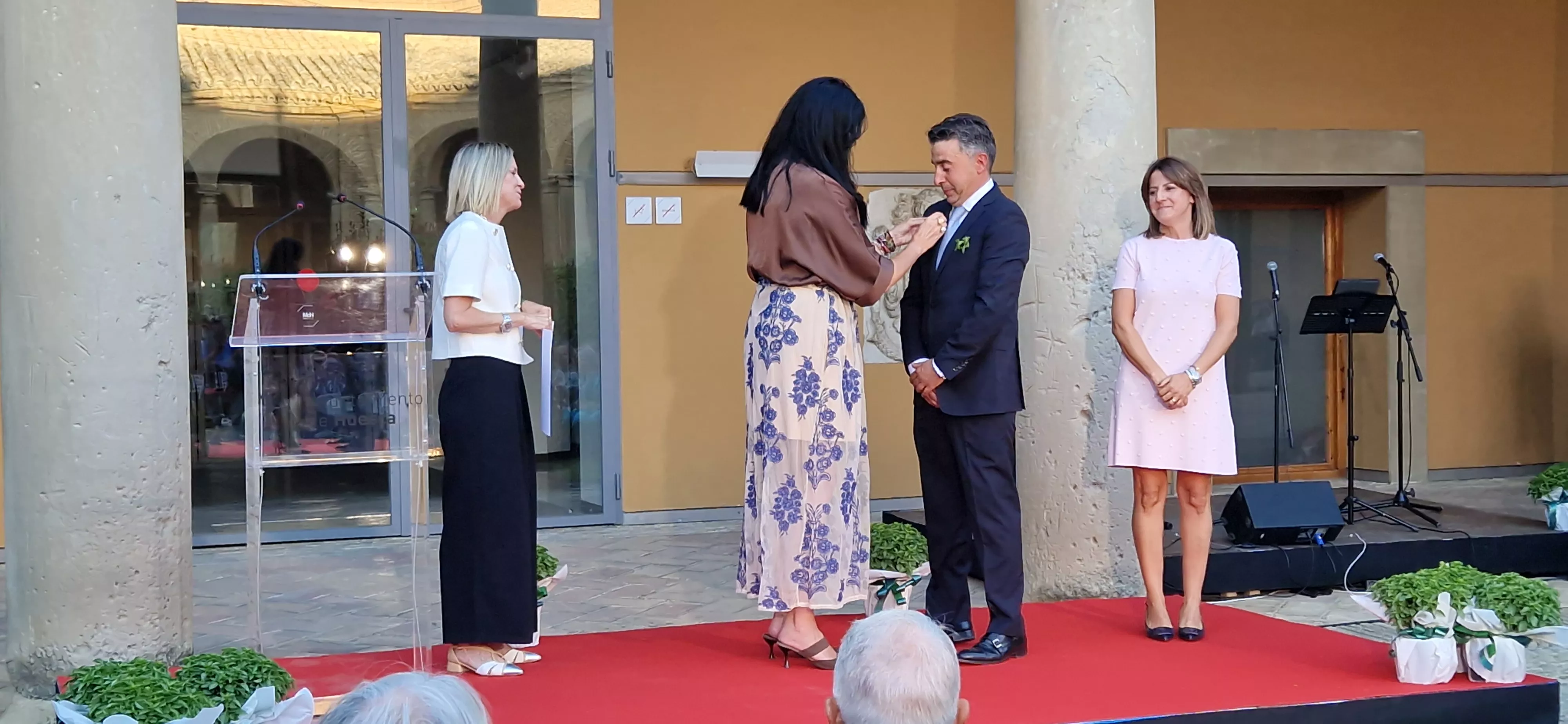 Entrega de la Parrilla de Oro a la Huerta Barbereta. Foto Myriam Martínez