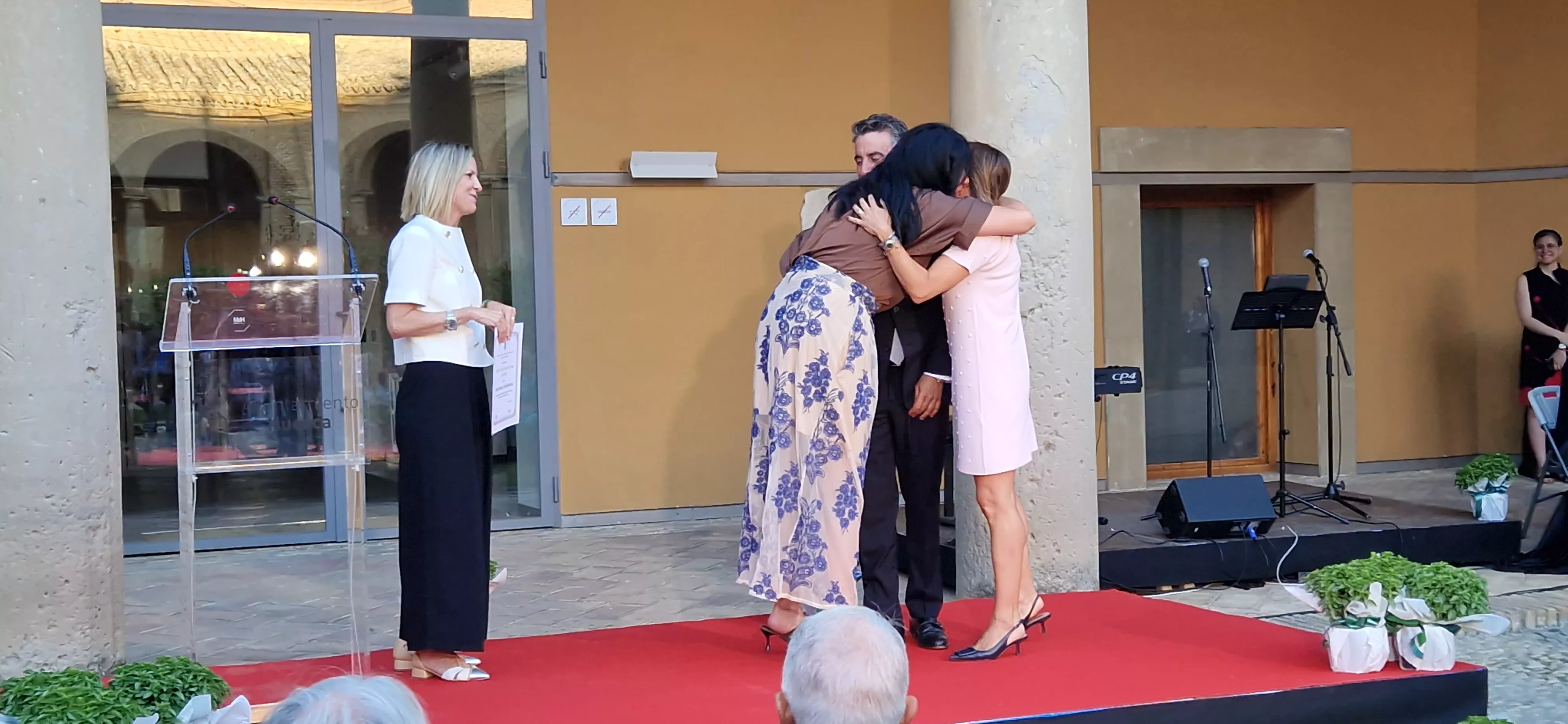 Entrega de la Parrilla de Oro a la Huerta Barbereta. Foto Myriam Martínez