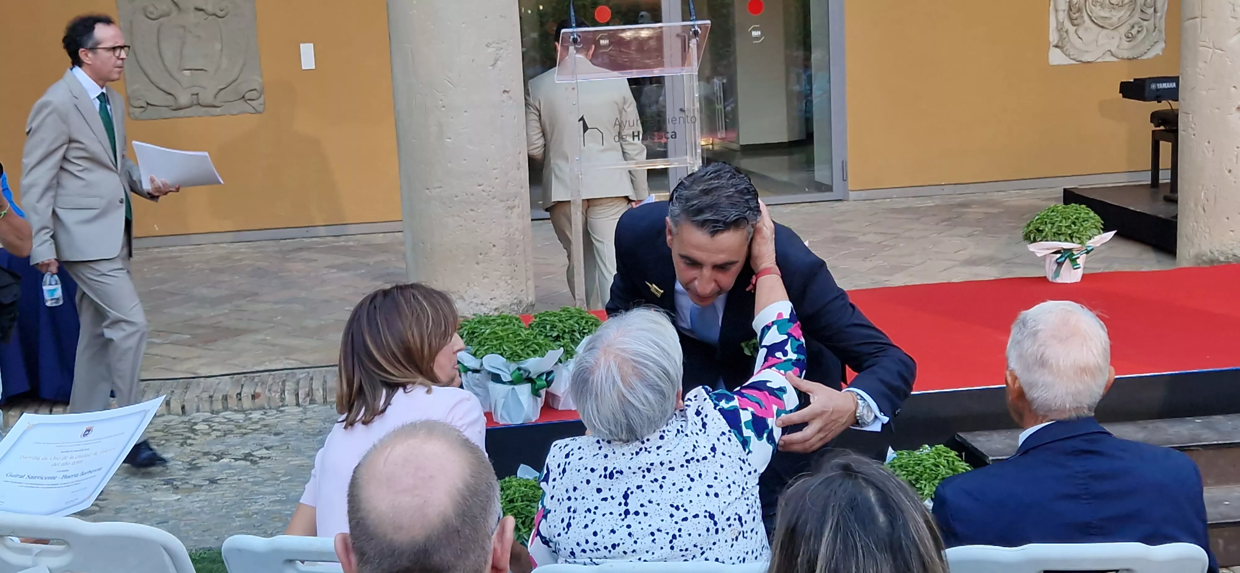 Entrega de la Parrilla de Oro a la Huerta Barbereta. Foto Myriam Martínez