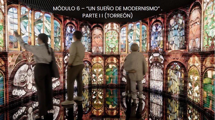 Imagen del proyecto museológico y museográfico del Círculo Oscense.