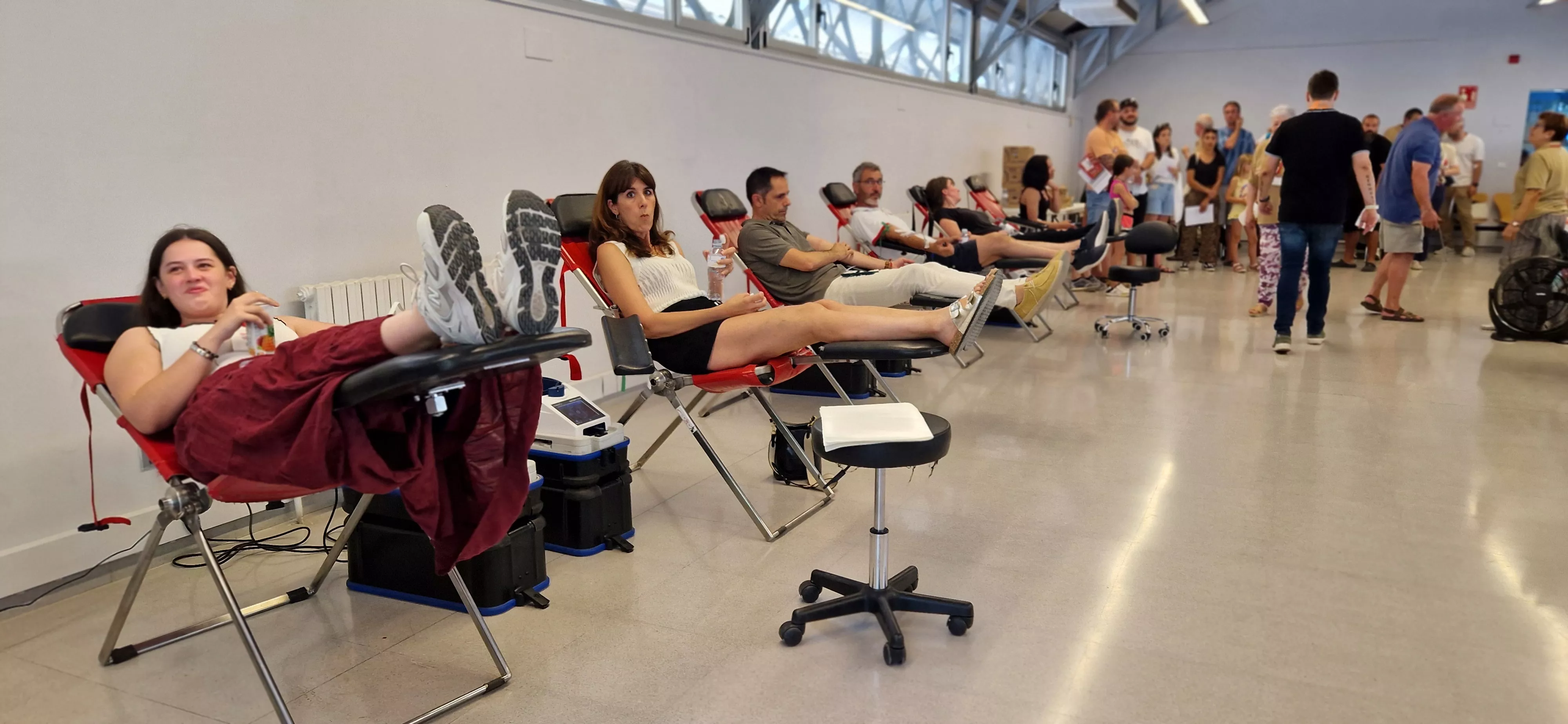 Segundo Prelaurentis Solidario de donación de sangre. Foto Myriam Martínez Segundo Prelaurentis Solidario de donación de sangre. Foto Myriam Martínez