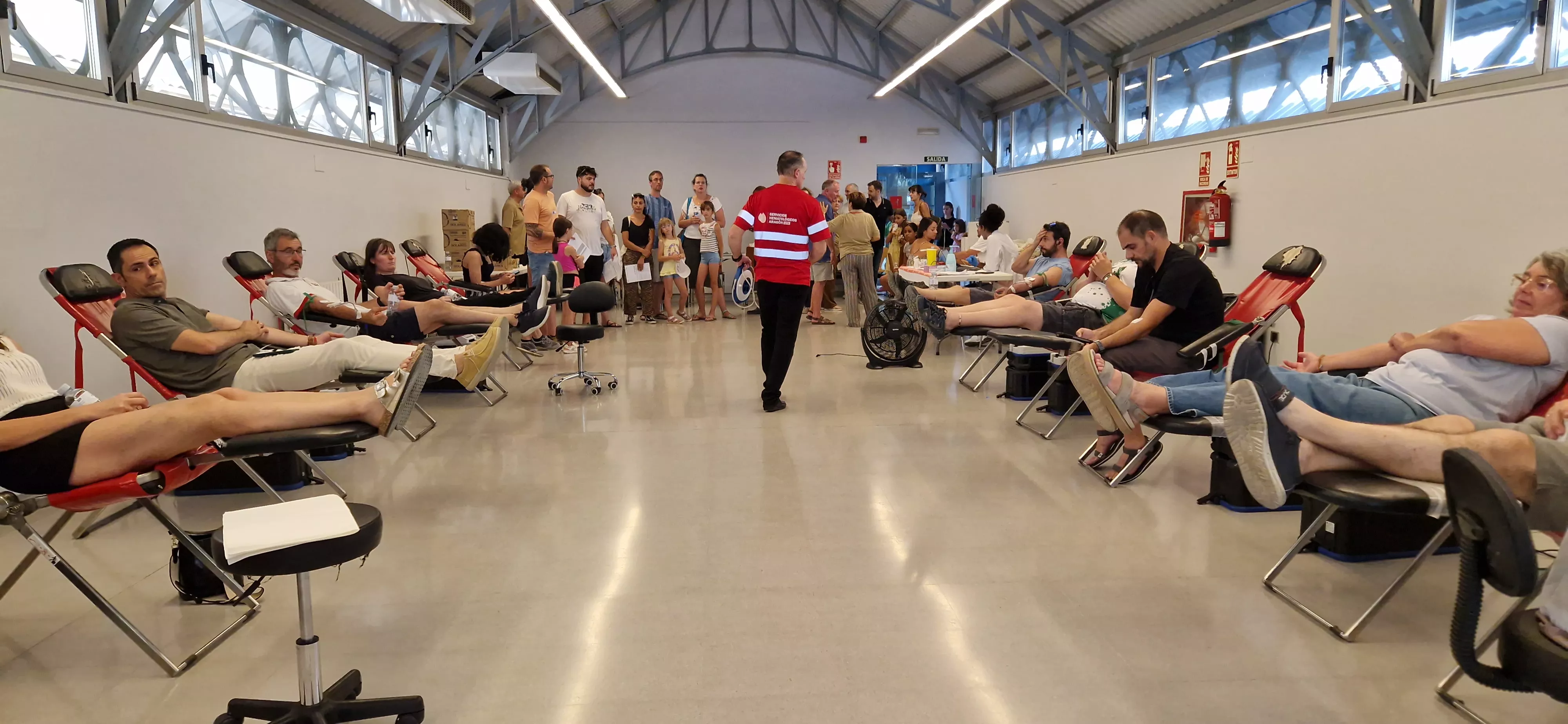 Segundo Prelaurentis Solidario de donación de sangre. Foto Myriam Martínez