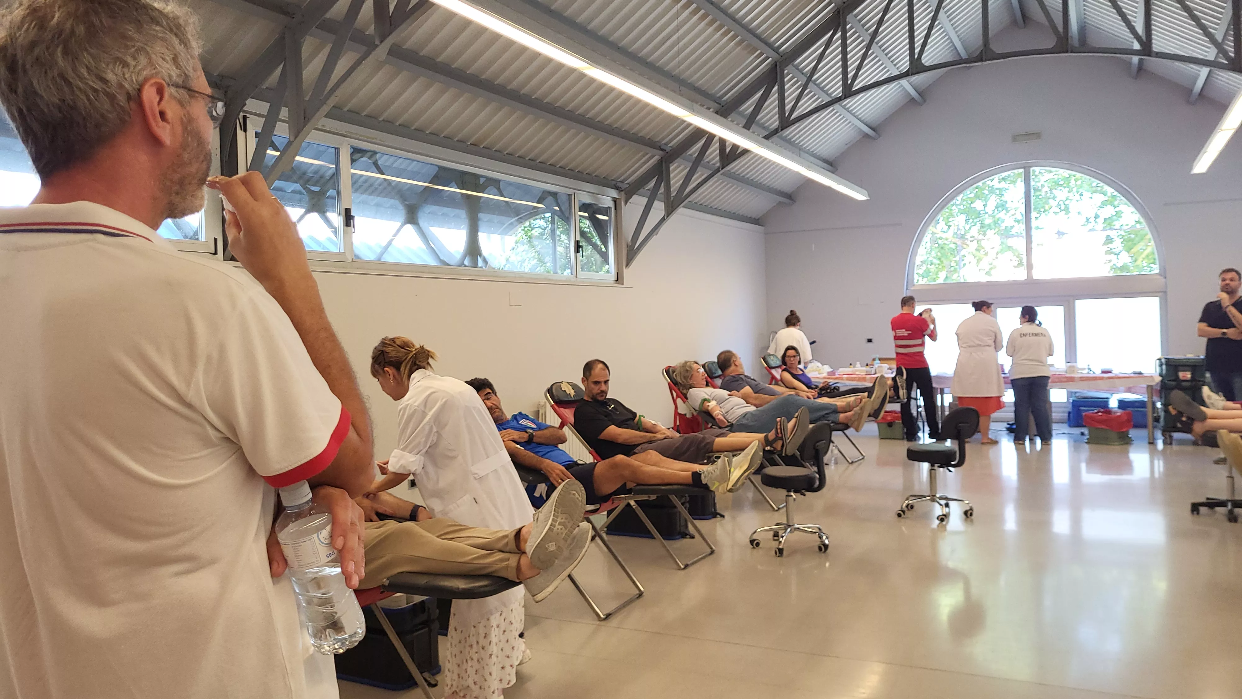 Segundo Prelaurentis Solidario de donación de sangre. Foto Mercedes Manterola