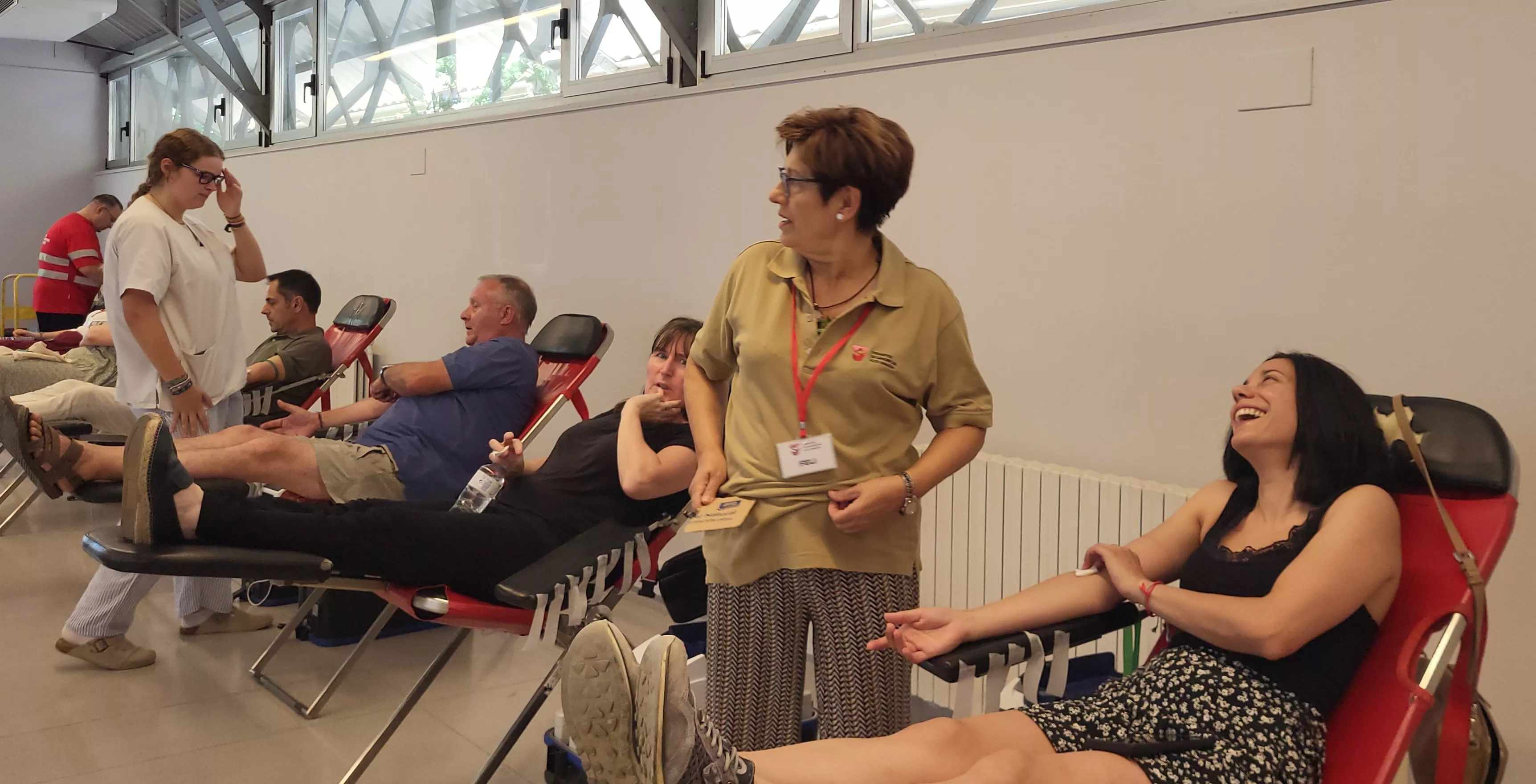 Segundo Prelaurentis Solidario de donación de sangre. Foto Mercedes Manterola