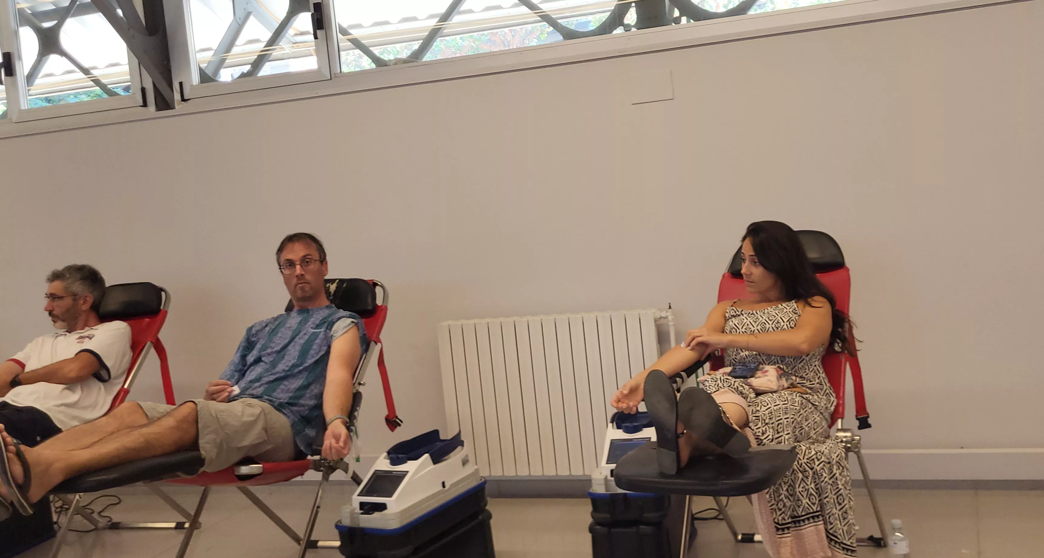 Segundo Prelaurentis Solidario de donación de sangre. Foto Mercedes Manterola