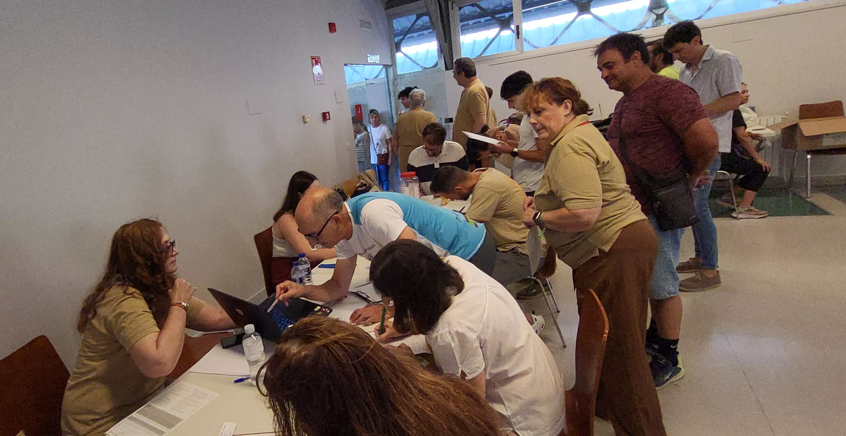 Segundo Prelaurentis Solidario de donación de sangre. Foto Mercedes Manterola