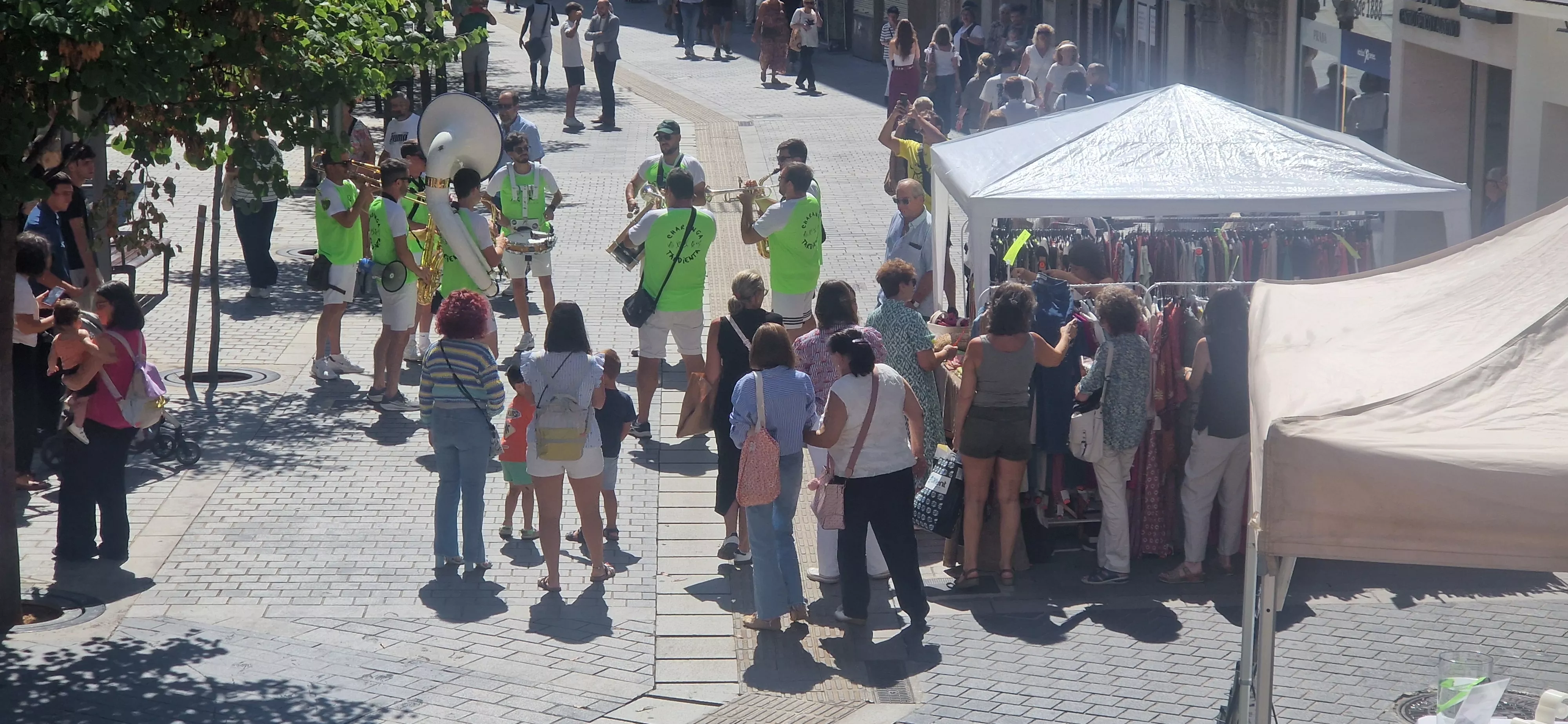 Green Friday 2025 en Huesca con gran animación. Foto Myriam Martínez