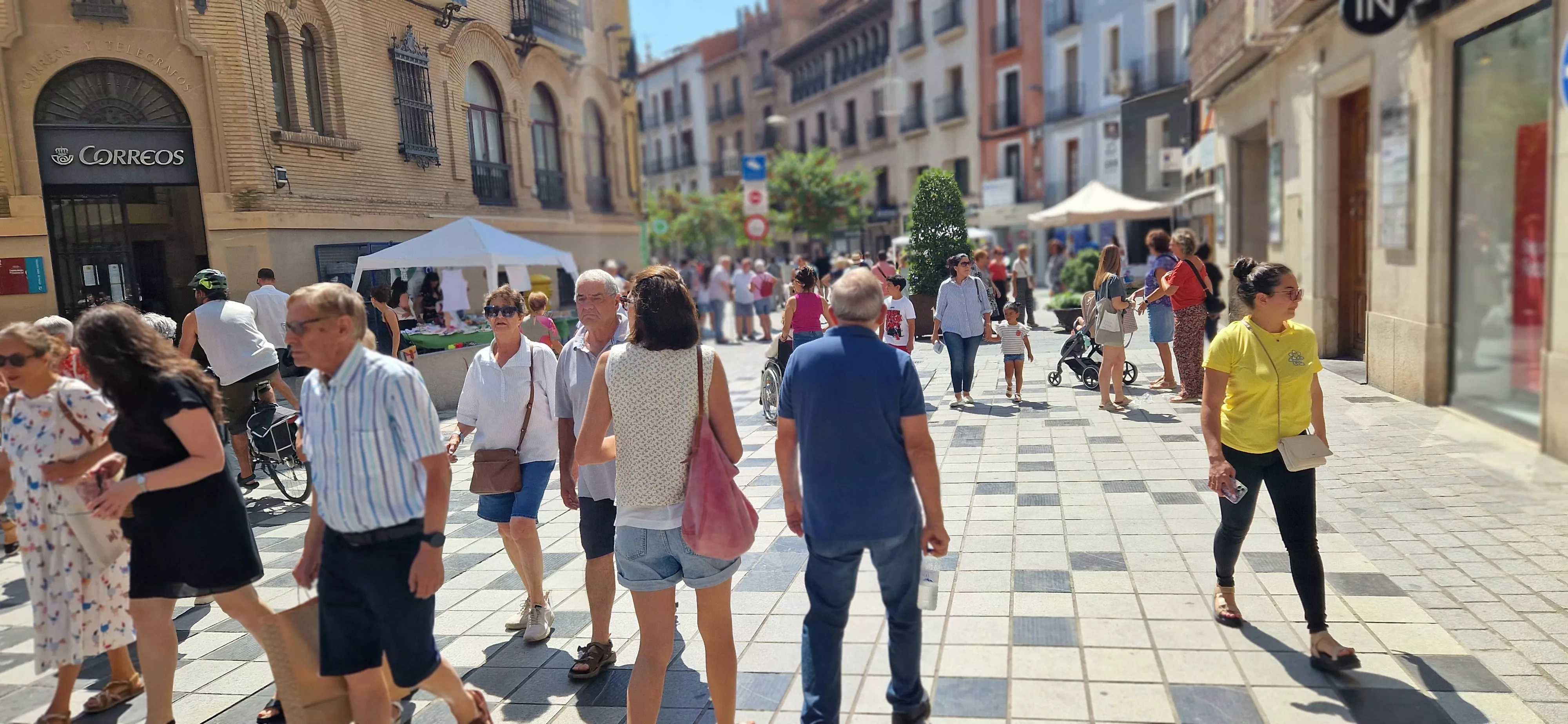 Green Friday 2025 en Huesca con gran animación. Foto Myriam Martínez