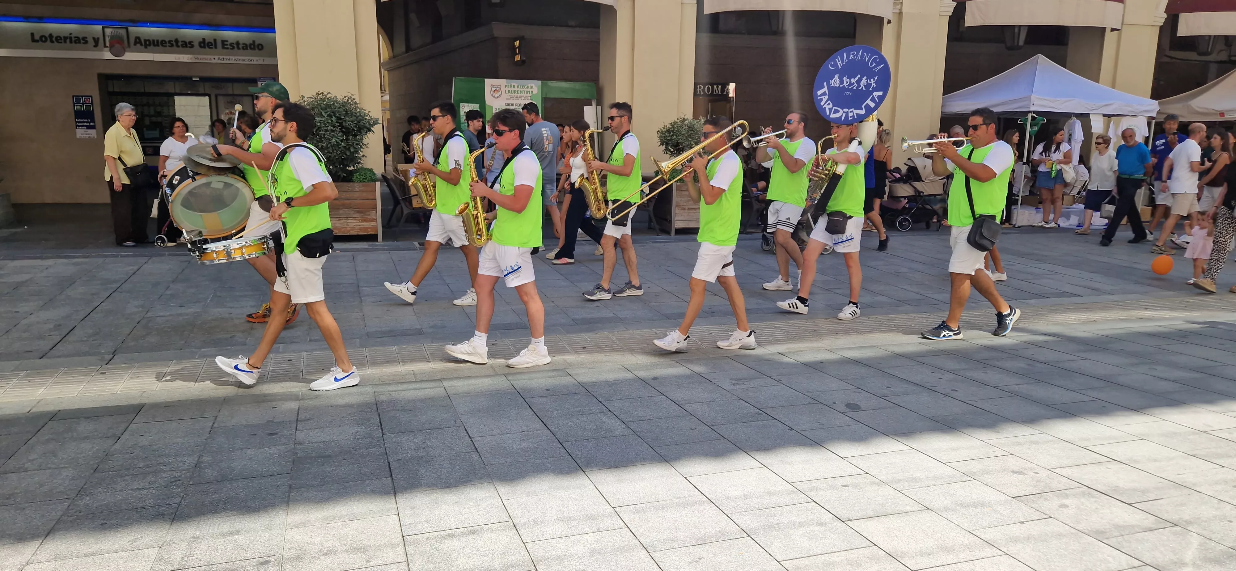 Green Friday 2025 en Huesca con gran animación. Foto Myriam Martínez
