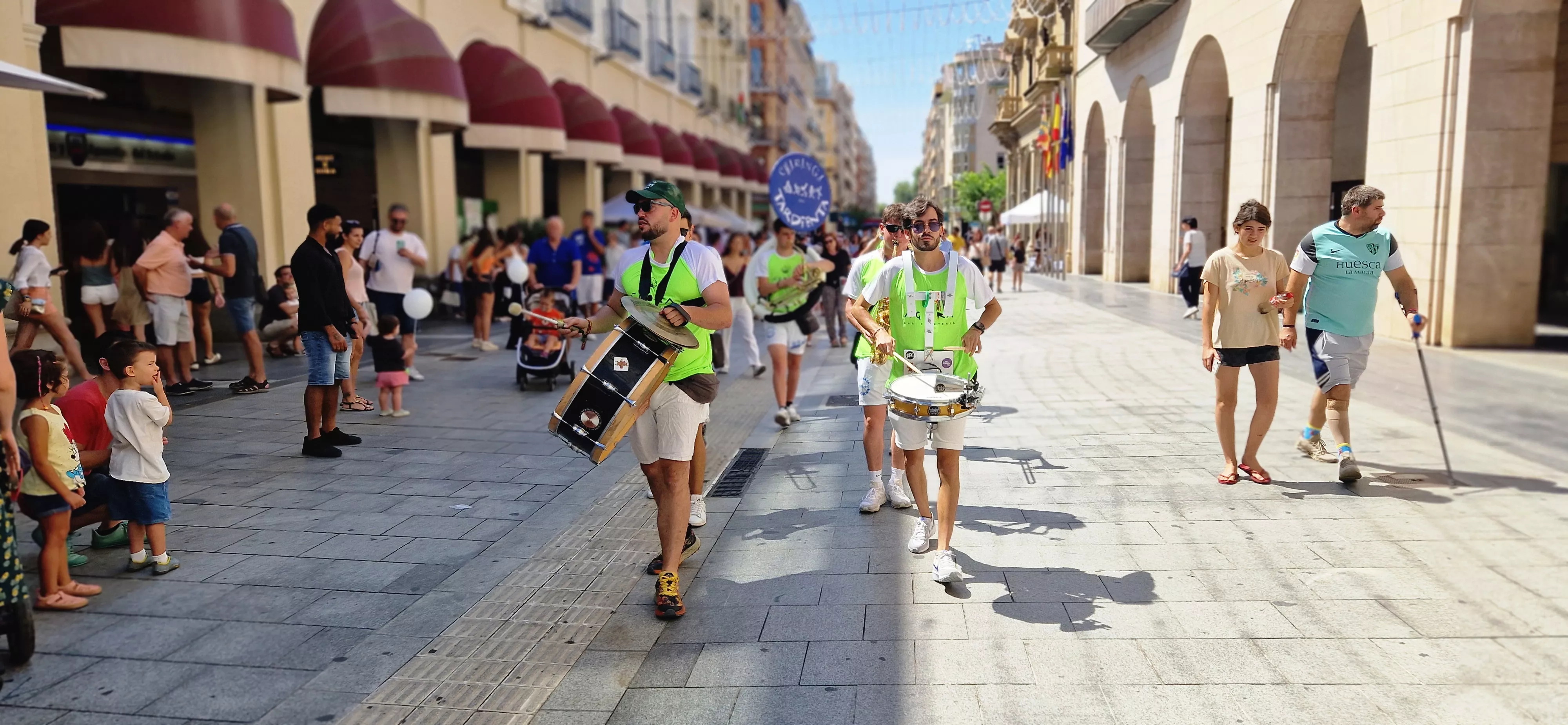 Green Friday 2025 en Huesca con gran animación. Foto Myriam Martínez