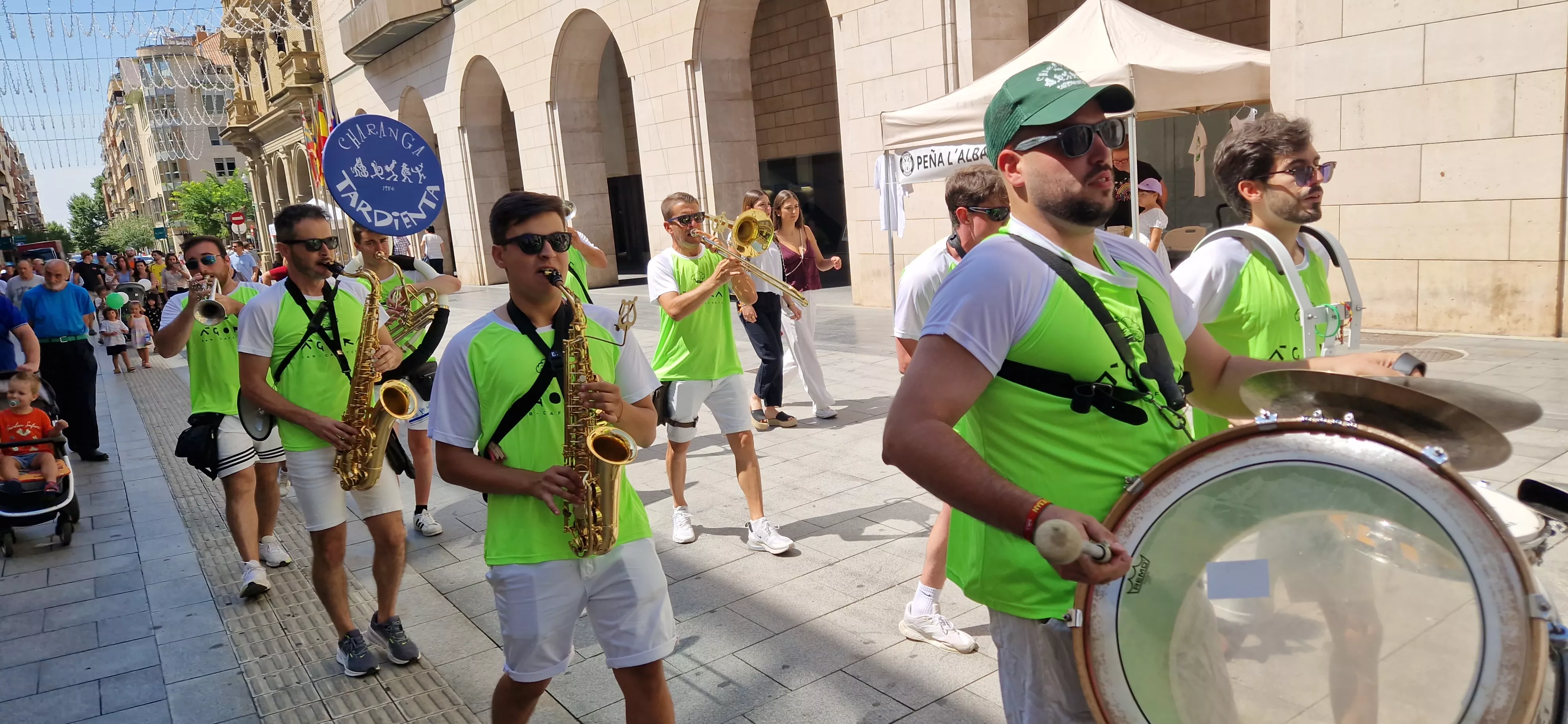 Green Friday 2025 en Huesca con gran animación. Foto Myriam Martínez