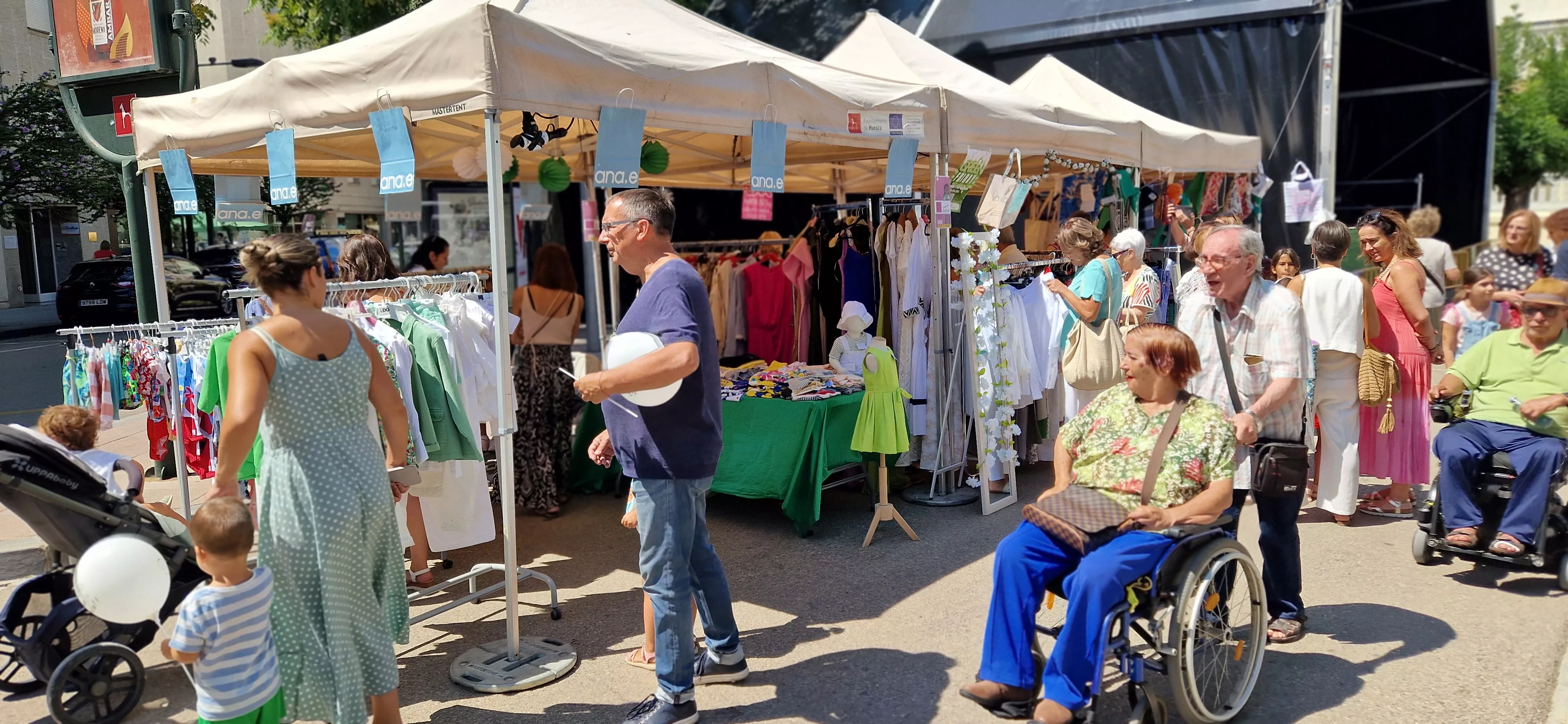 Green Friday 2025 en Huesca con gran animación. Foto Myriam Martínez