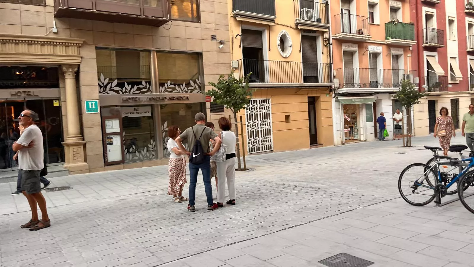 Coso Alto tras las obras de remodelación. Foto Mercedes Manterola