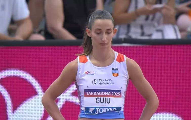Elena Guiu en la semifinal