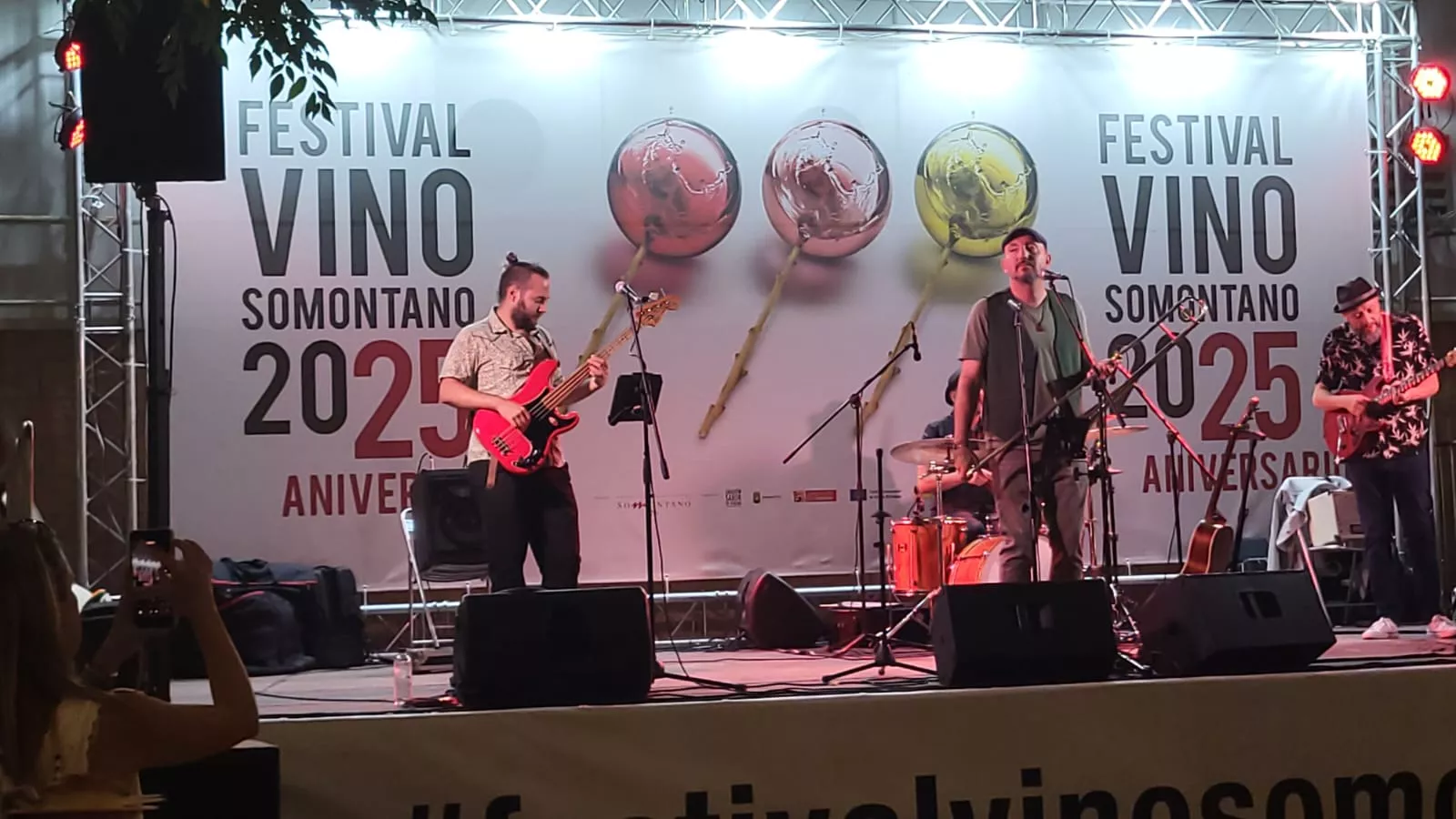 Muestra del Festival Vino Somontano en Barbastro