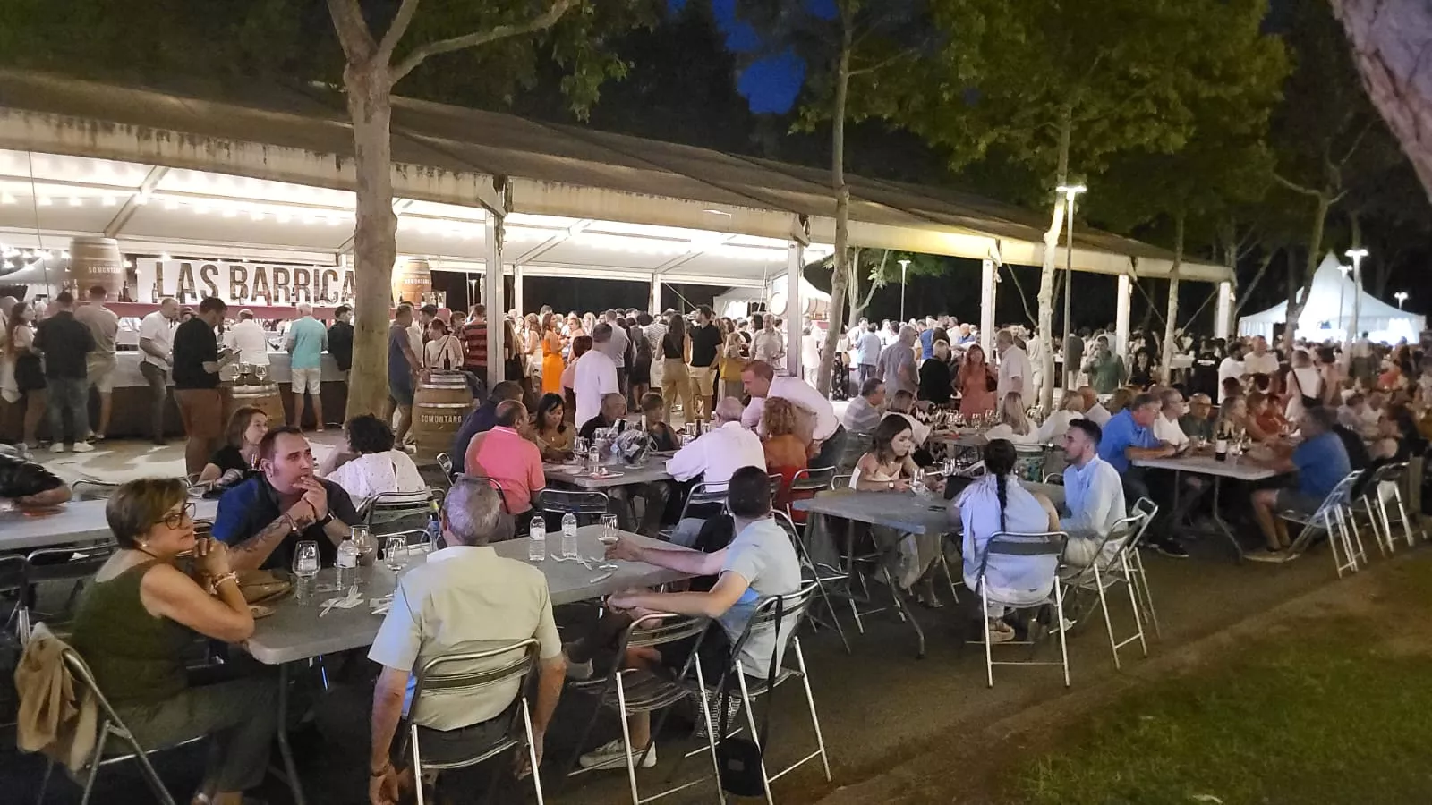 Muestra del Festival Vino Somontano en Barbastro