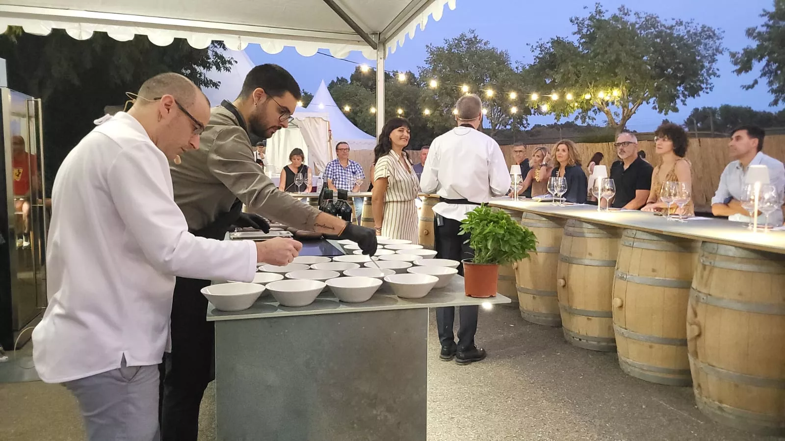 Muestra del Festival Vino Somontano en Barbastro