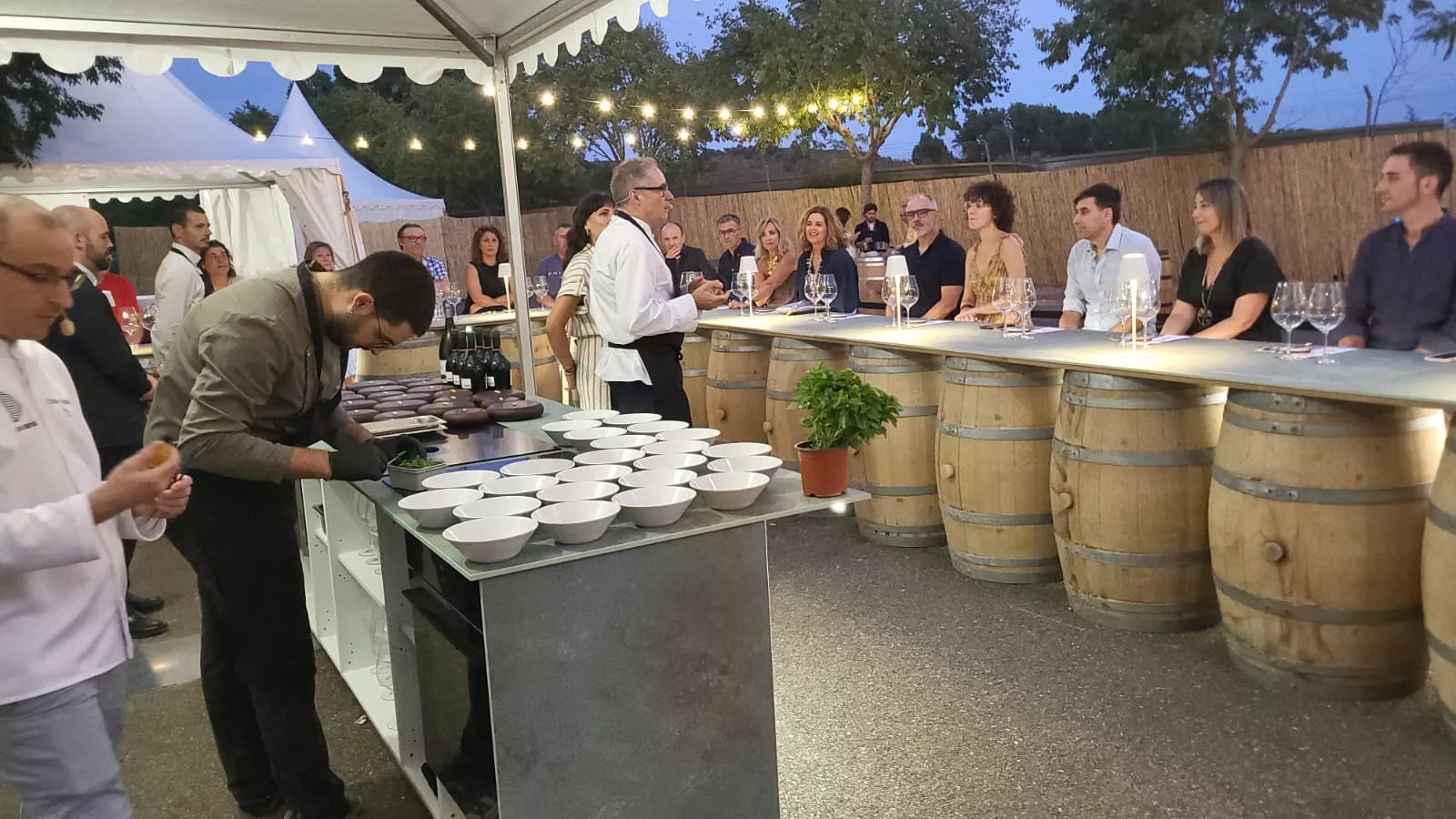 Muestra del Festival Vino Somontano en Barbastro
