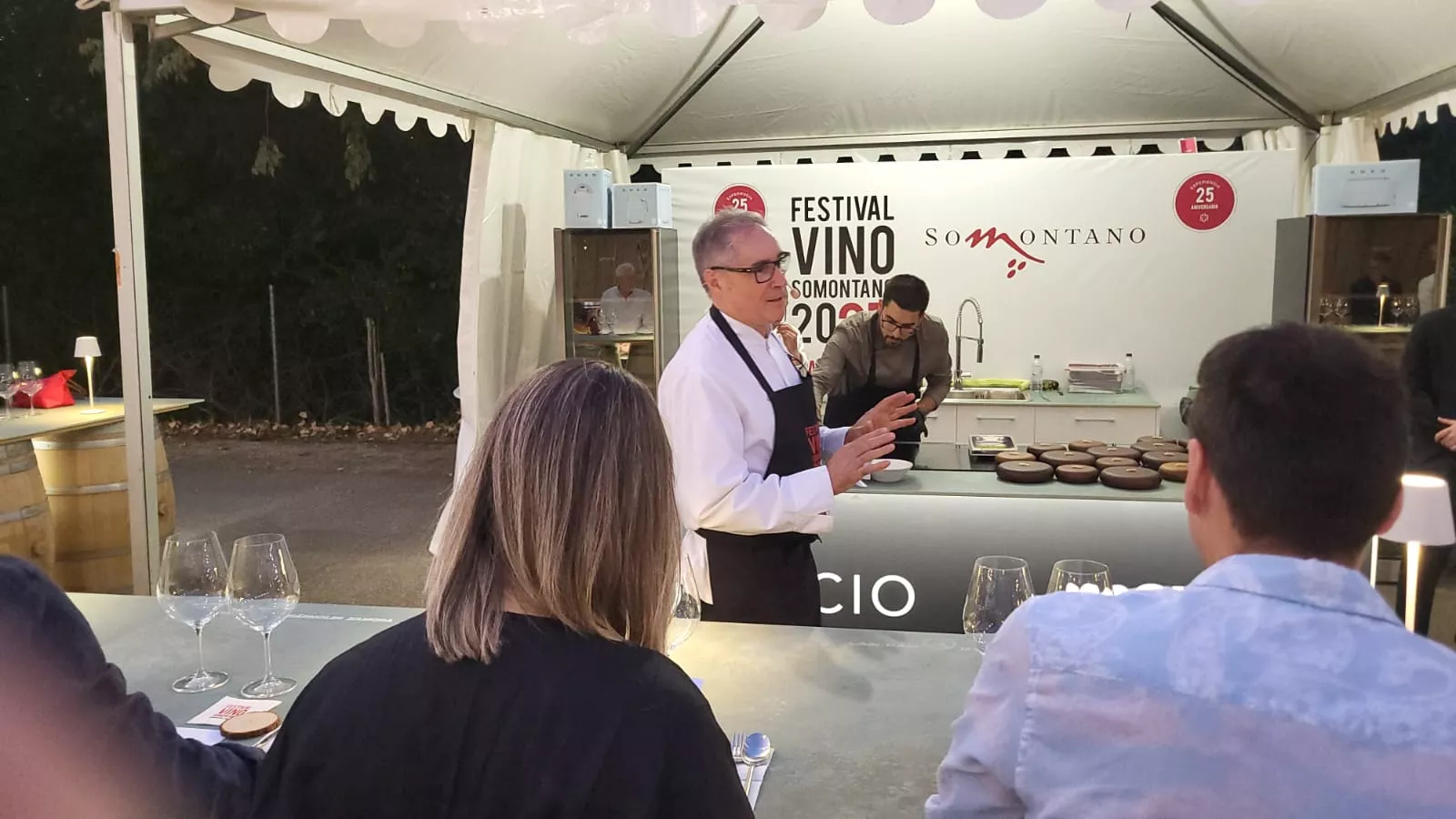 Muestra del Festival Vino Somontano en Barbastro