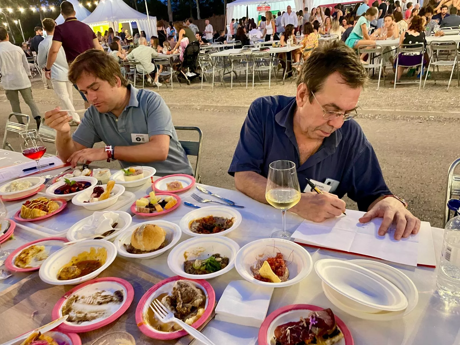 Muestra del Festival Vino Somontano en Barbastro