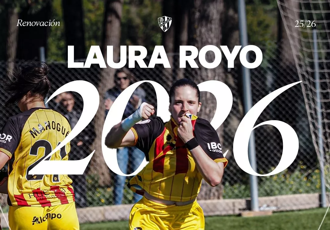 Laura Royo renueva con el Huesca Femenino.