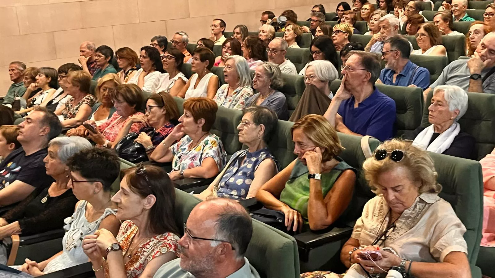 Espectáculo Musicinemas en el XXXIV Festival Camino de Santiago. Foto Mercedes Manterola