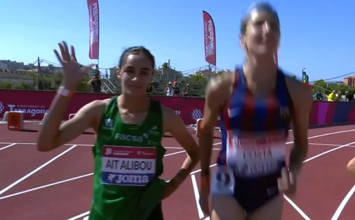Naima Ait, atleta entrenada por Phondy