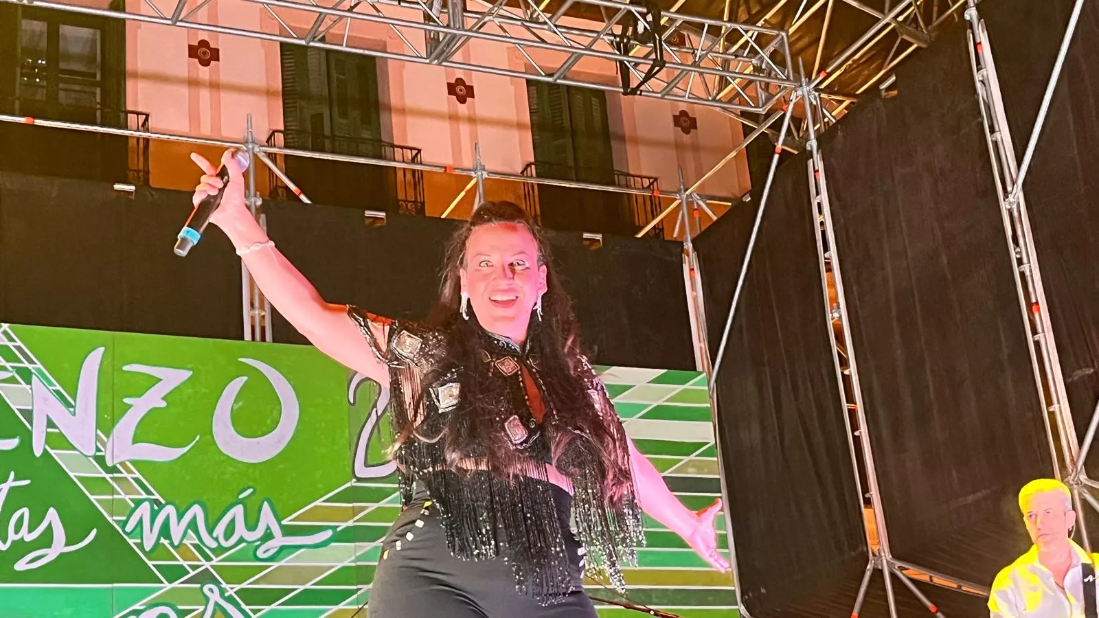 Concierto de Noe & The Bobifaces en la plaza López Allué. Foto Mercedes Manterola