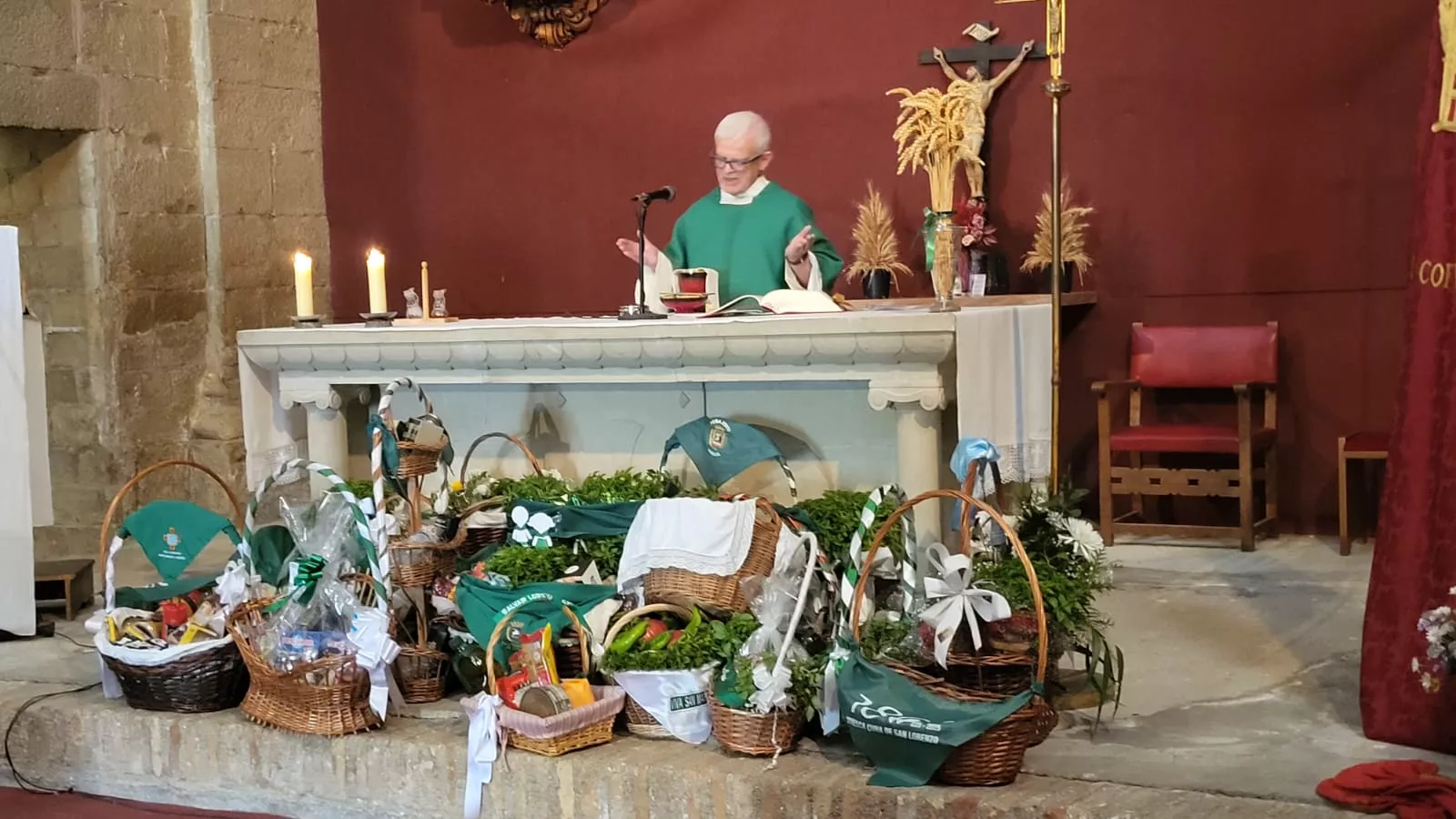 Homenaje a la Cuna de San Lorenzo en Loreto