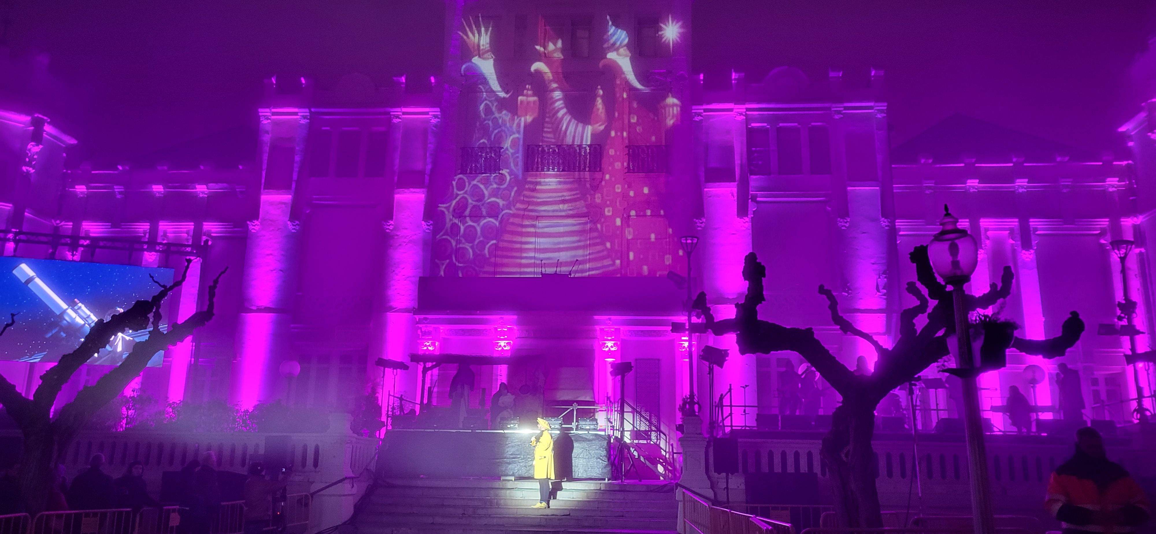Cabalgata de los Reyes Magos de Oriente en Huesca. Foto Mercedes Manterola