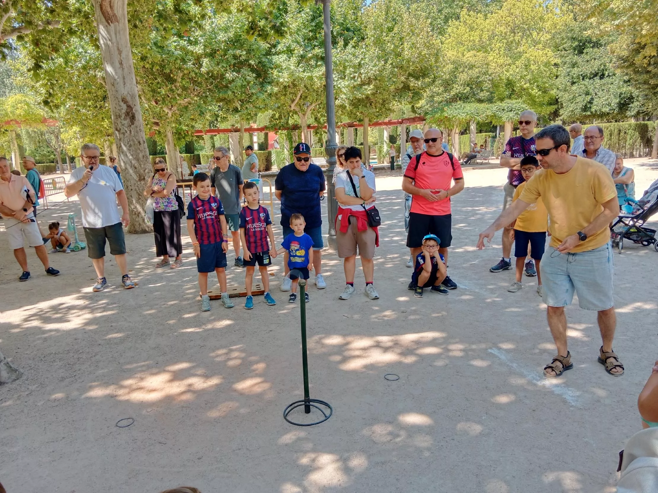 juegos en Huesca, anillas