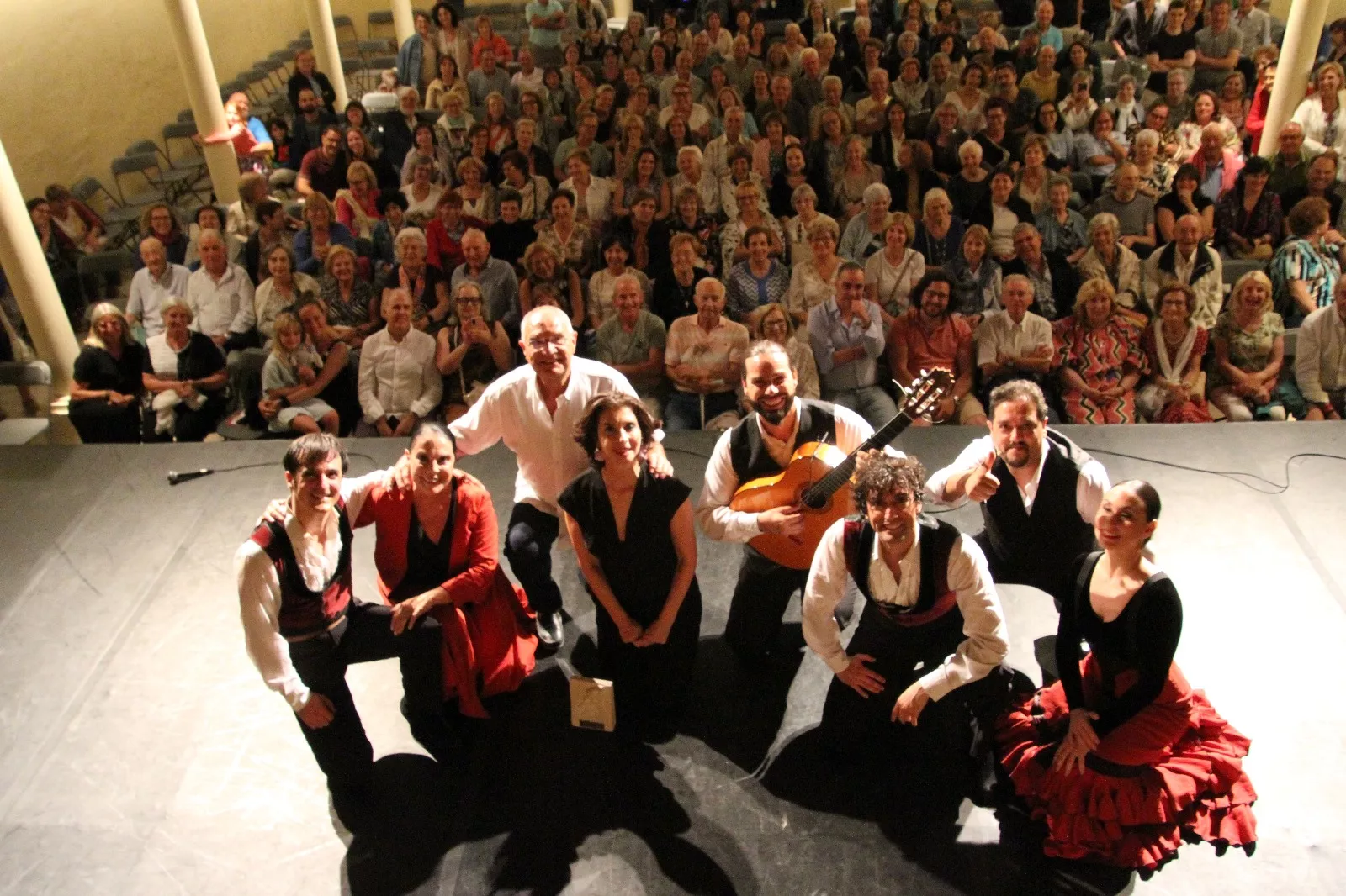 La compañía Antonio Gades en el Corral de Comedias de Robres. Foto Carlos Neofato