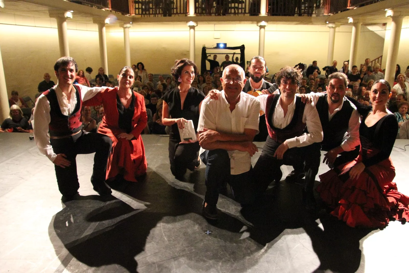 La compañía Antonio Gades en el Corral de Comedias de Robres. Foto Carlos Neofato