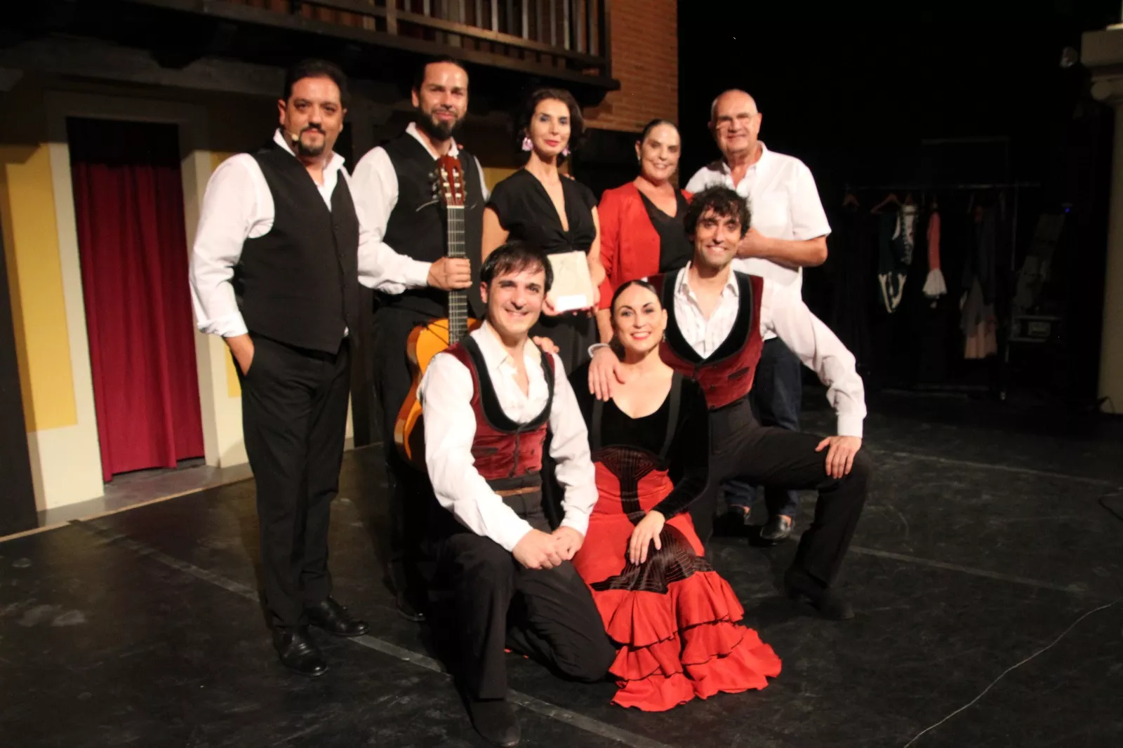 La compañía Antonio Gades en el Corral de Comedias de Robres. Foto Carlos Neofato