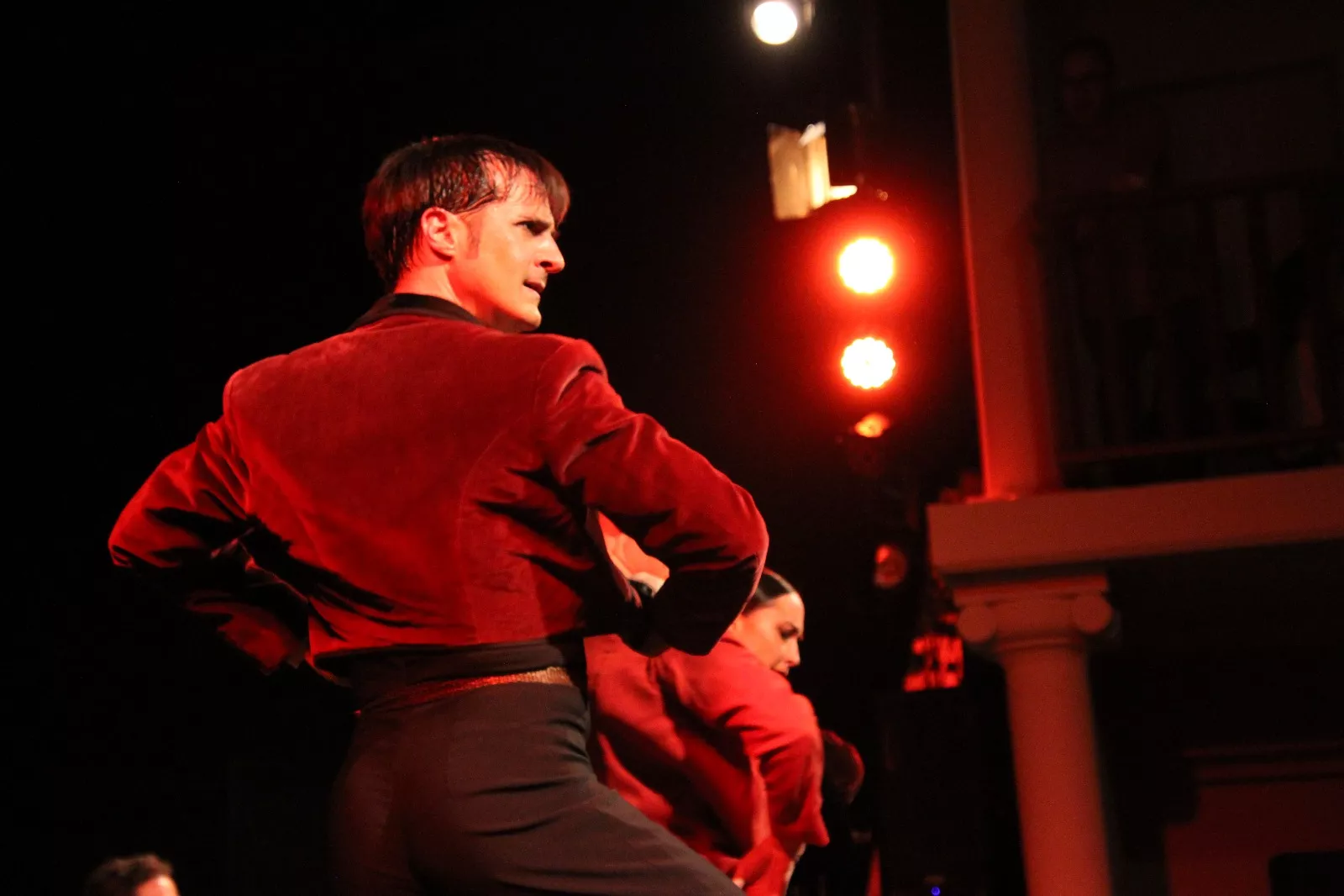 La compañía Antonio Gades en el Corral de Comedias de Robres. Foto Carlos Neofato