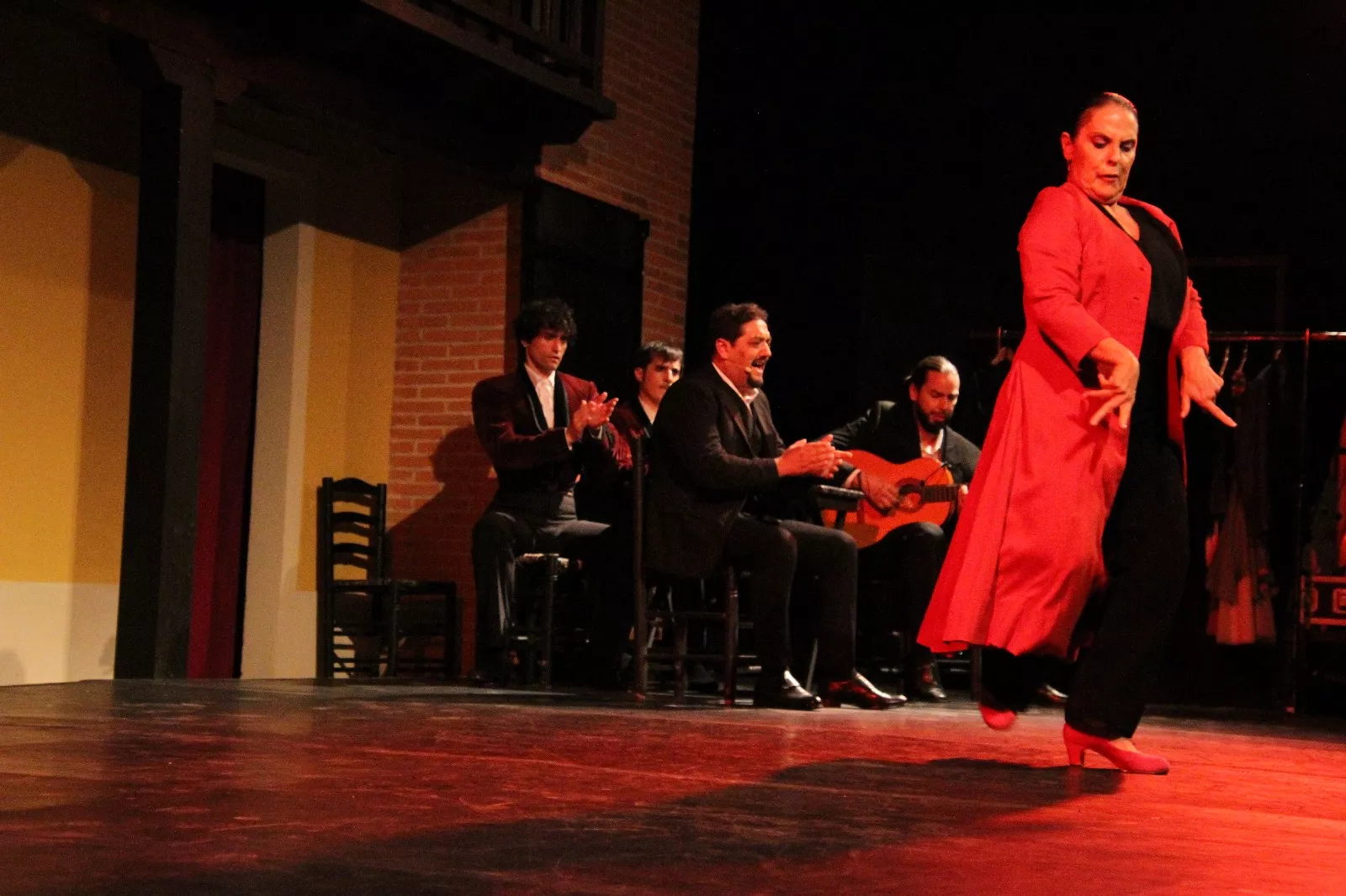 La compañía Antonio Gades en el Corral de Comedias de Robres. Foto Carlos Neofato