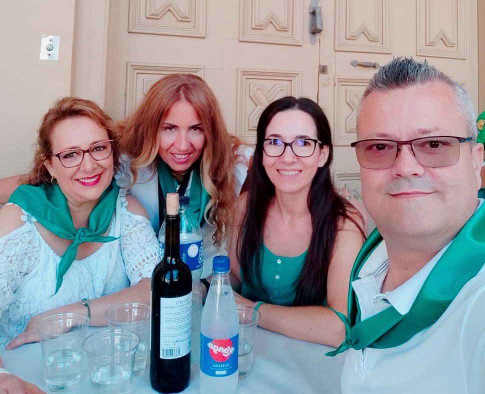 Almuerzos en la antesala del chupinazo.