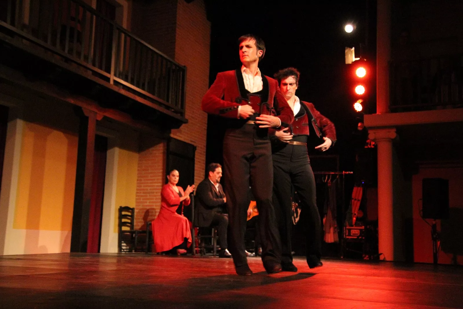 La compañía Antonio Gades en el Corral de Comedias de Robres. Foto Carlos Neofato