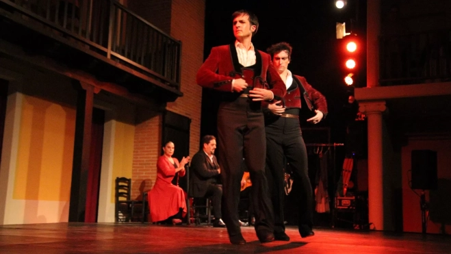 La compañía Antonio Gades en el Corral de Comedias de Robres. Foto Carlos Neofato La compañía Antonio Gades en el Corral de Comedias de Robres. Foto Carlos Neofato