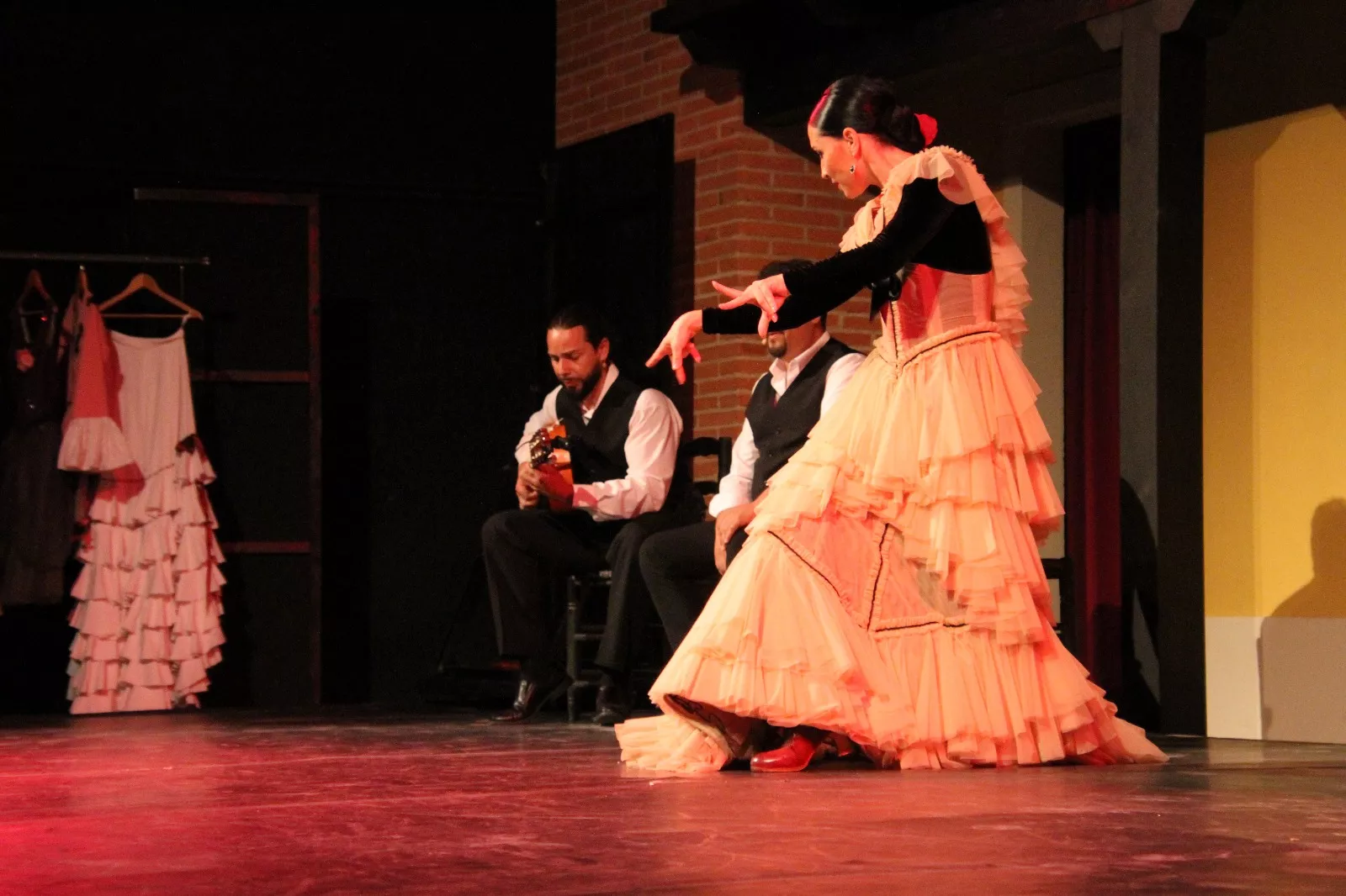 La compañía Antonio Gades en el Corral de Comedias de Robres. Foto Carlos Neofato