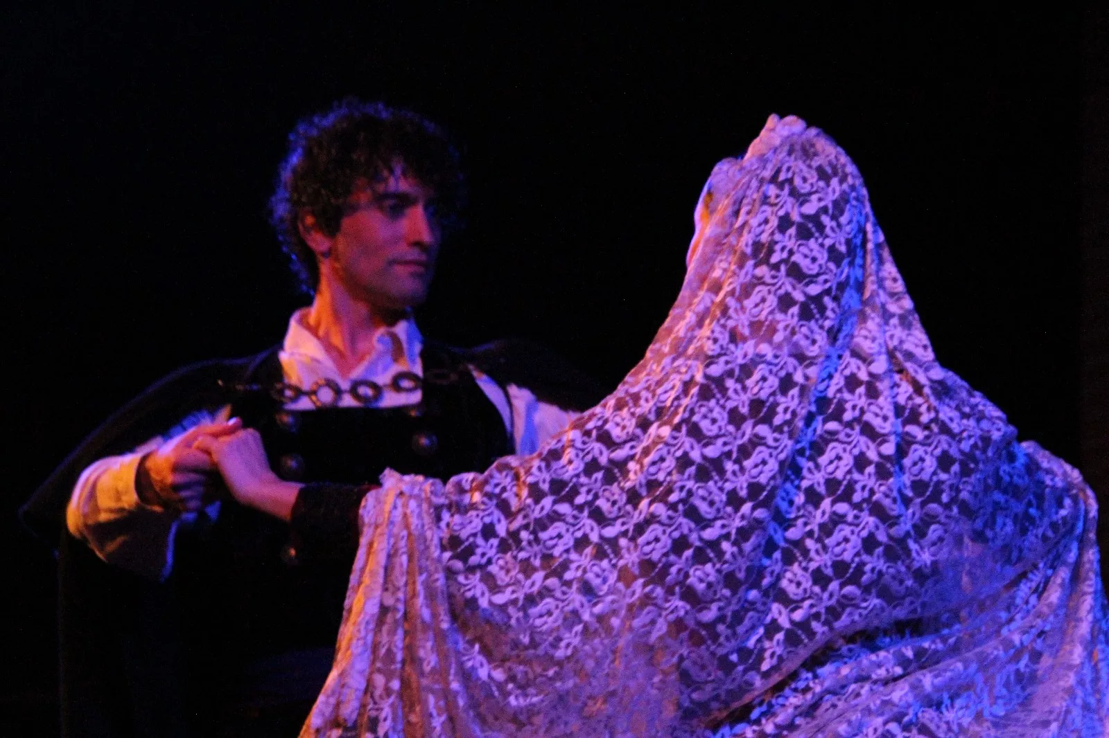 La compañía Antonio Gades en el Corral de Comedias de Robres. Foto Carlos Neofato