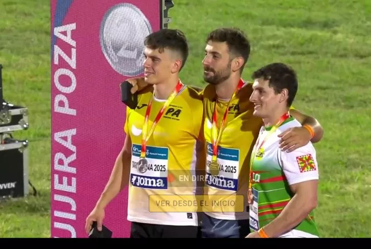 Podio de Jorge Franco