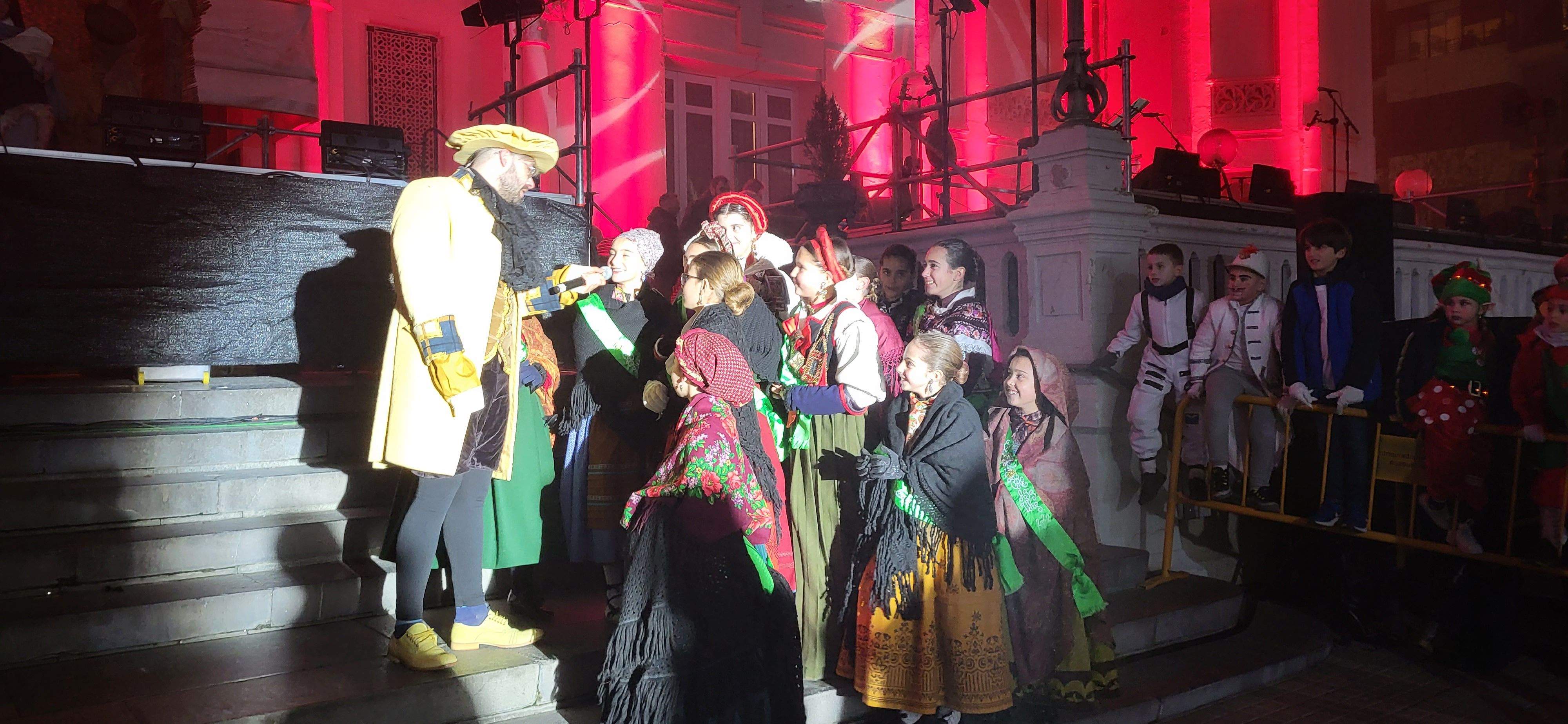 Cabalgata de los Reyes Magos de Oriente en Huesca. Foto Mercedes Manterola