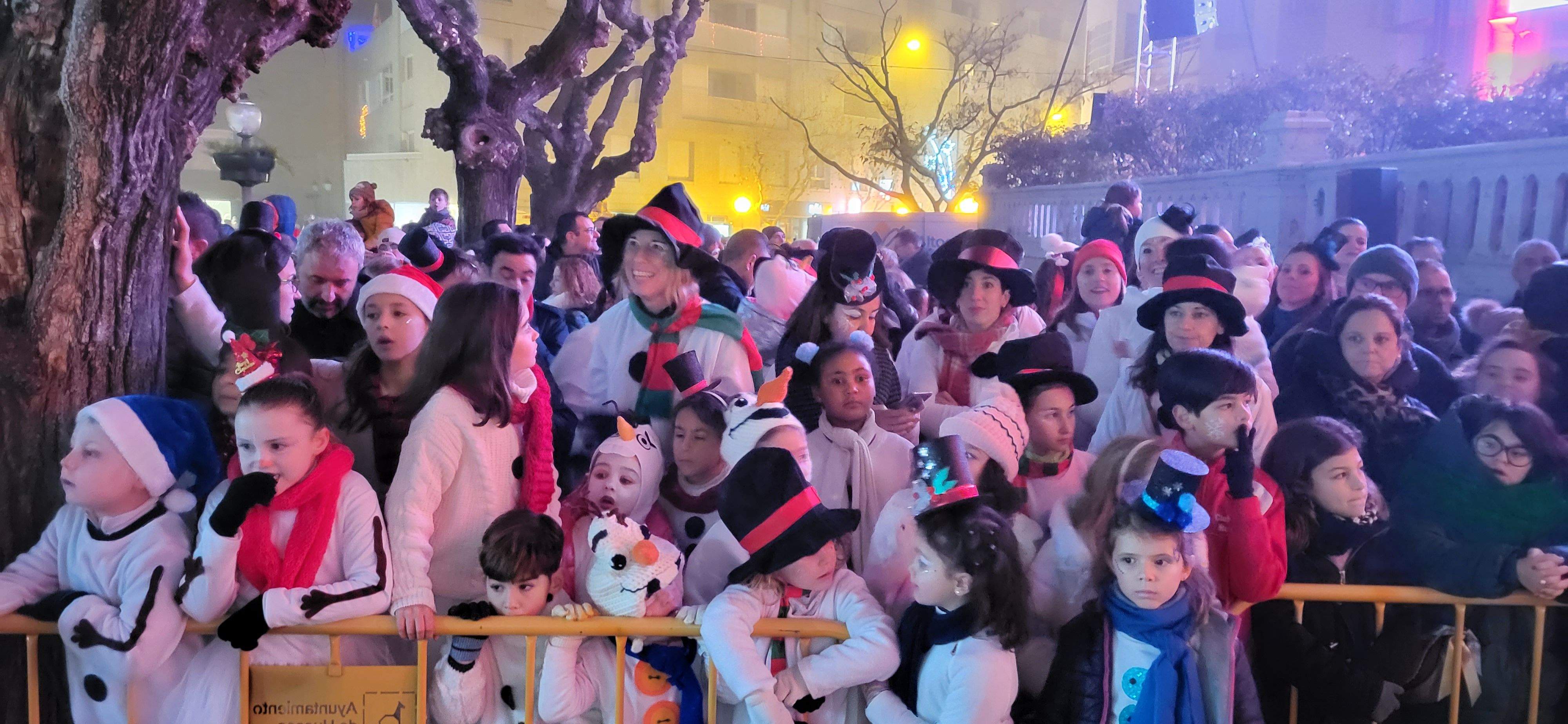 Cabalgata de los Reyes Magos de Oriente en Huesca. Foto Mercedes Manterola