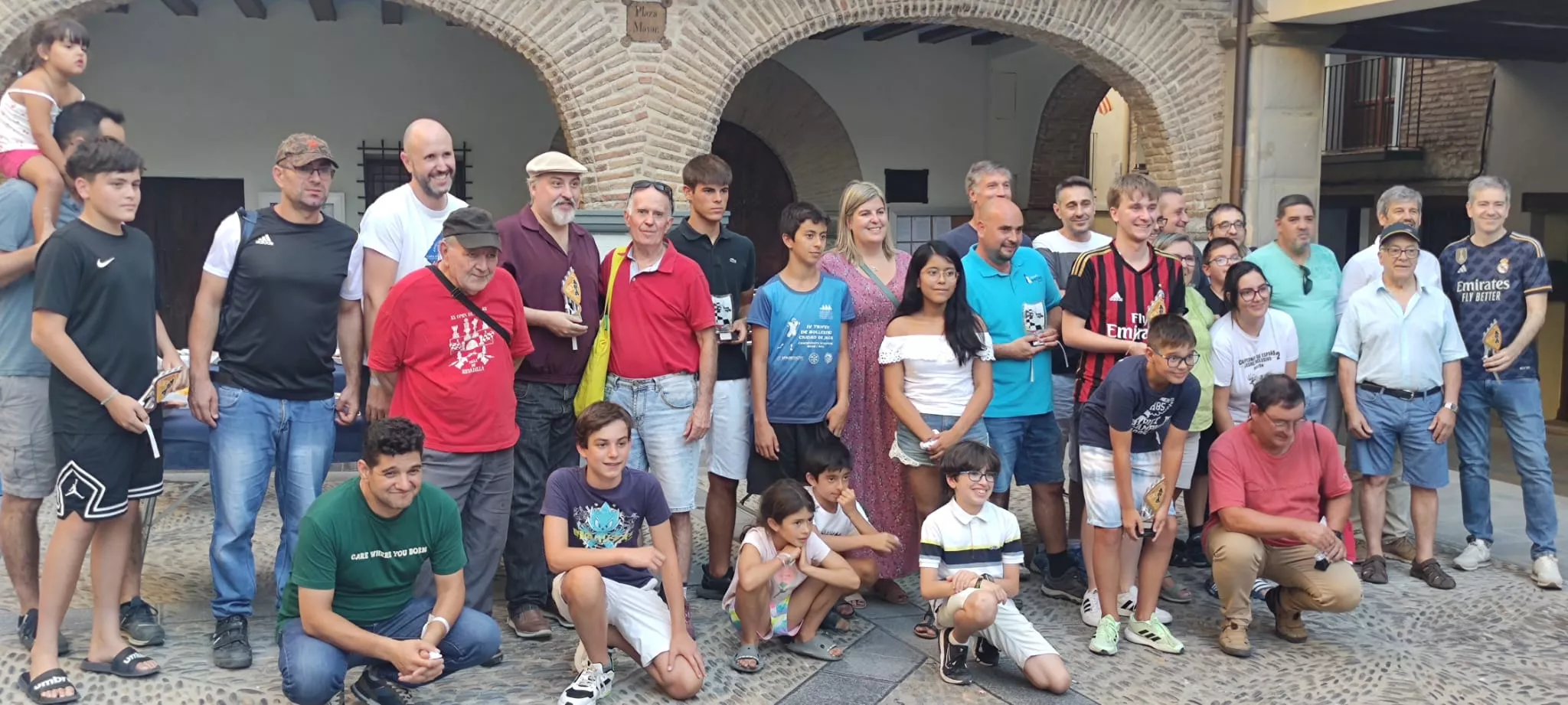 Participantes en el torneo