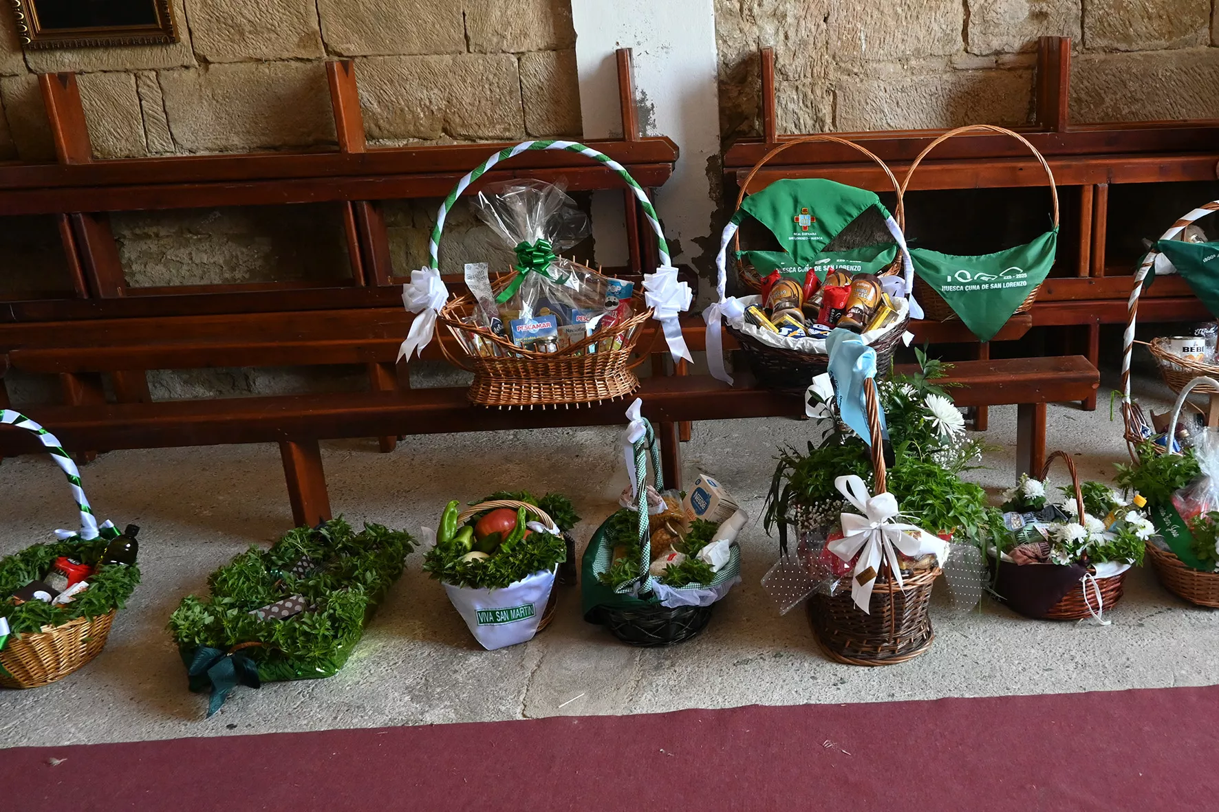 Homenaje a la Cuna de San Lorenzo en Loreto. Foto Carlos Jalle