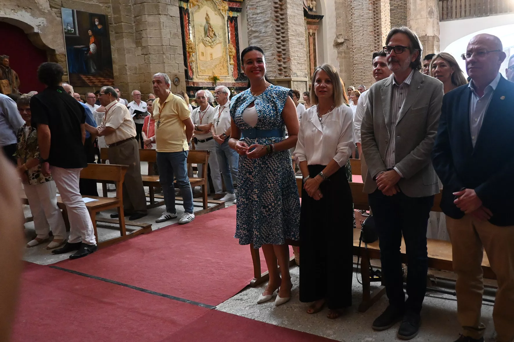 Homenaje a la Cuna de San Lorenzo en Loreto. Foto Carlos Jalle